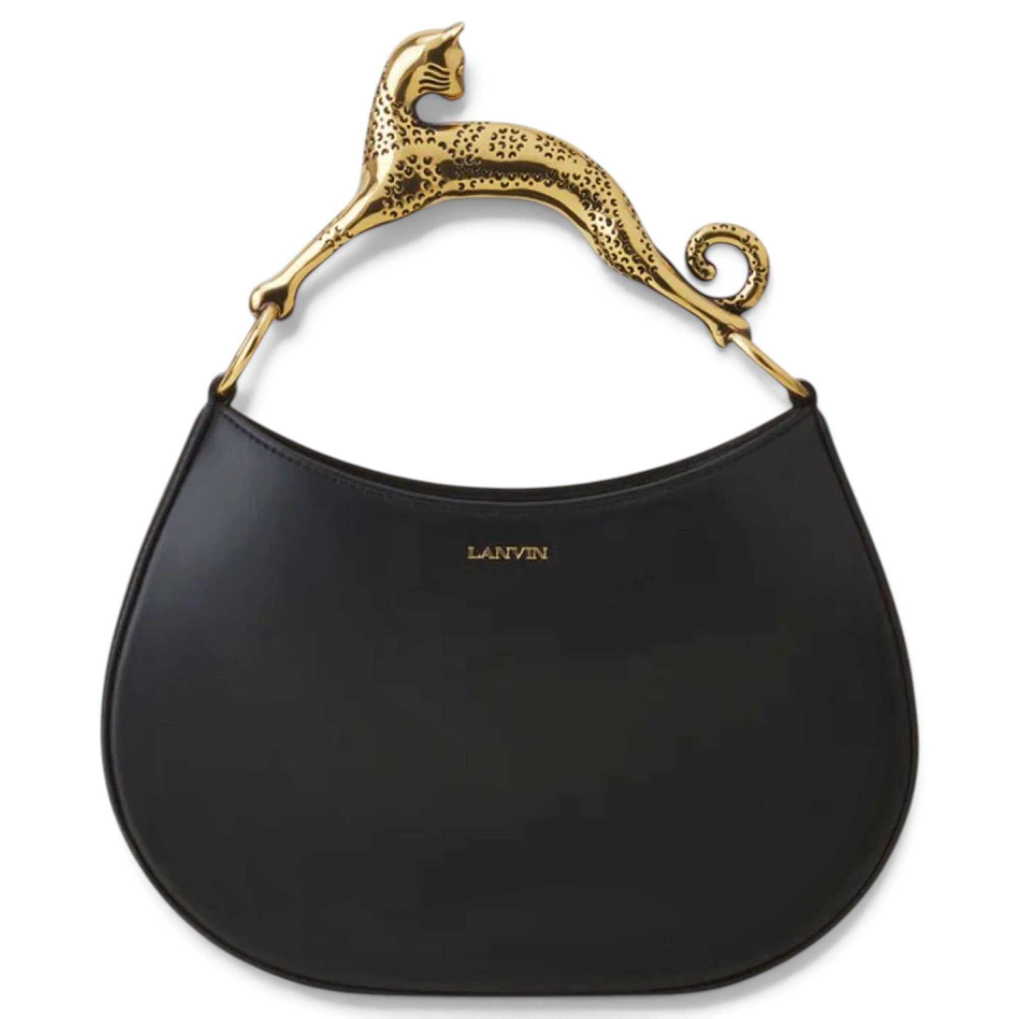 Lanvin Pencil Chat leather handbag
