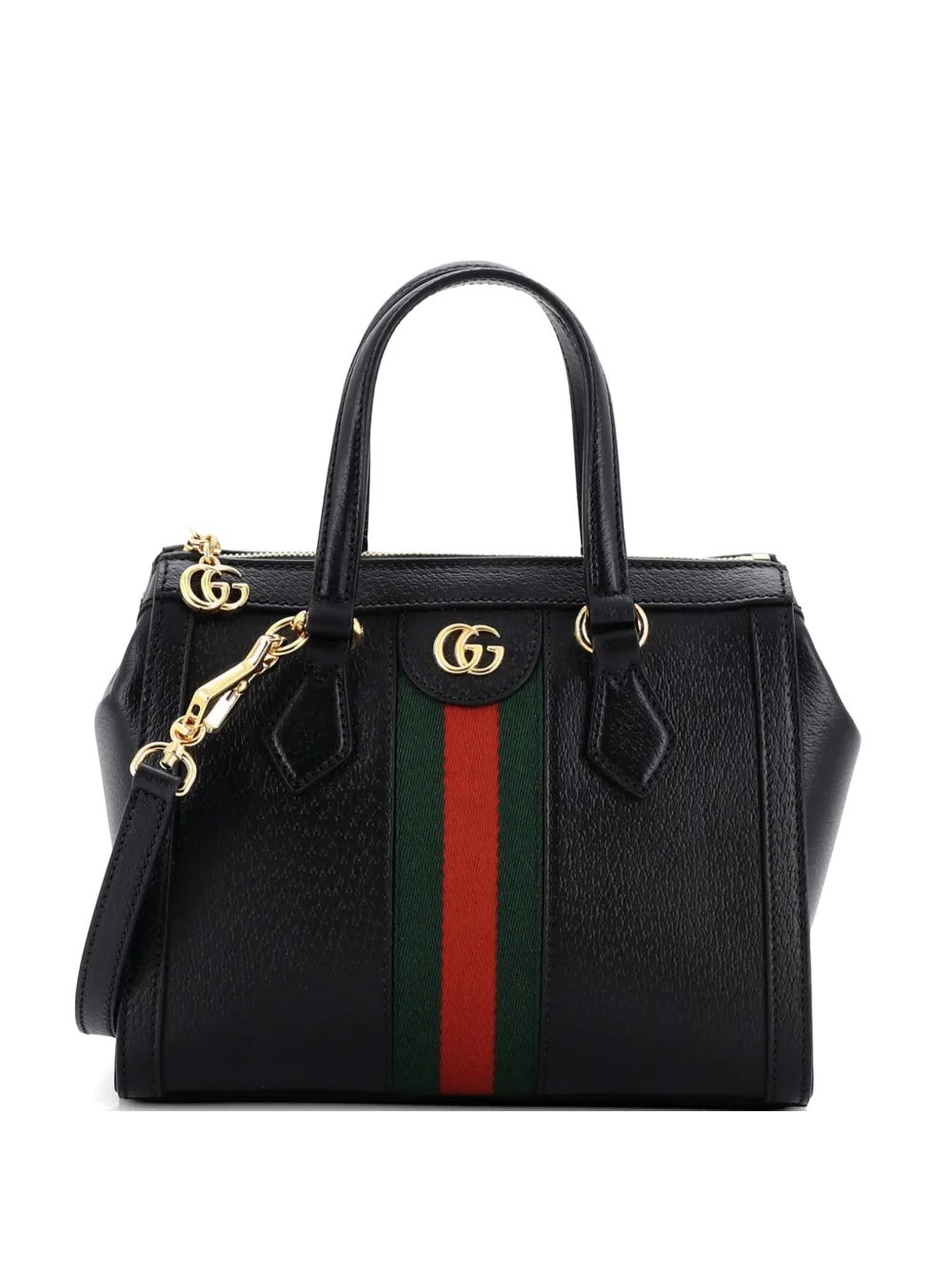 Ophidia Top Handle Tote Leather Small satchel
