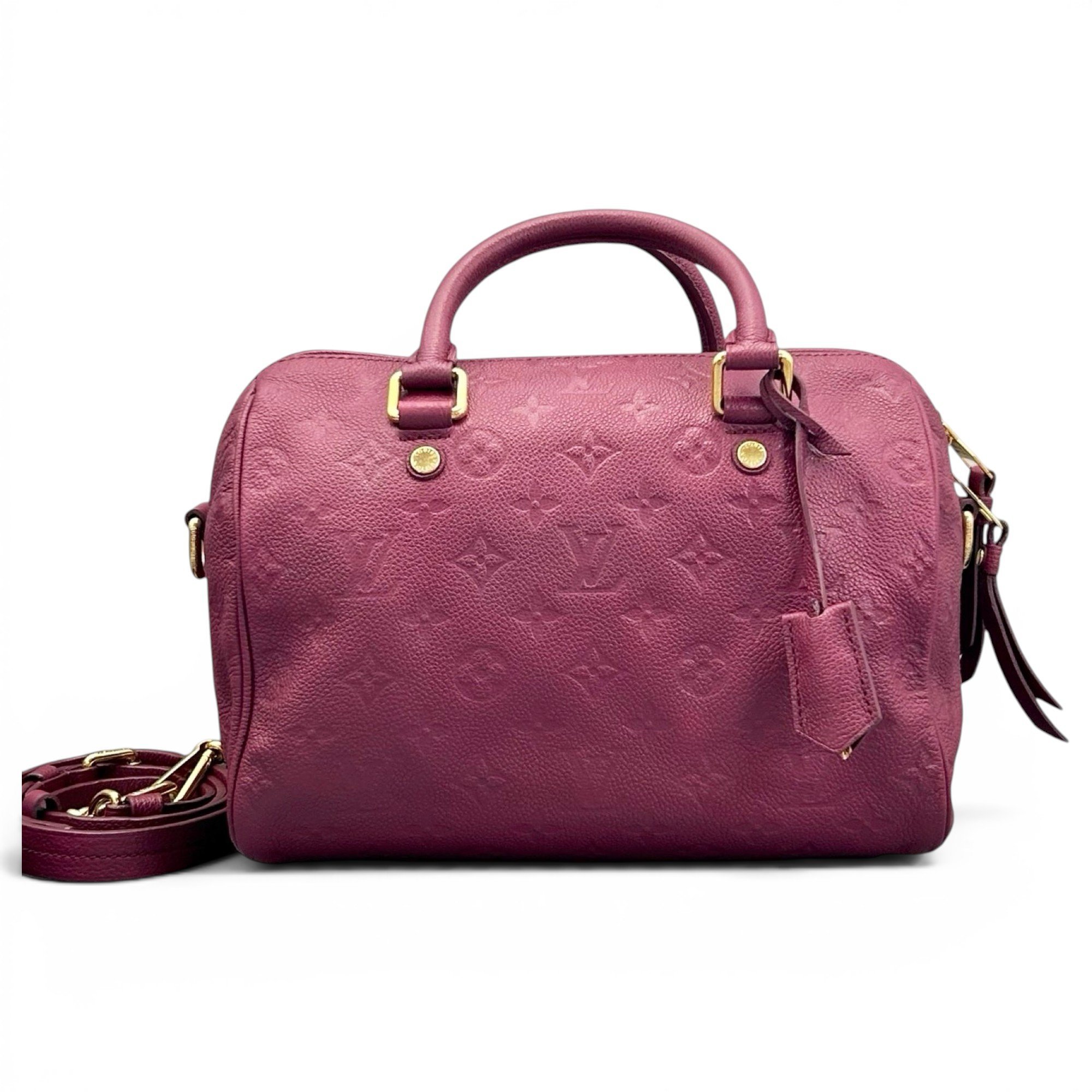 Speedy Bandoulière leather handbag