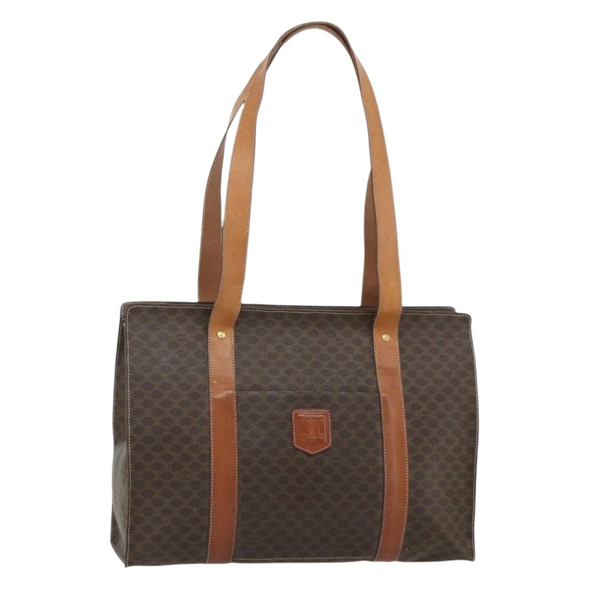 Leather tote