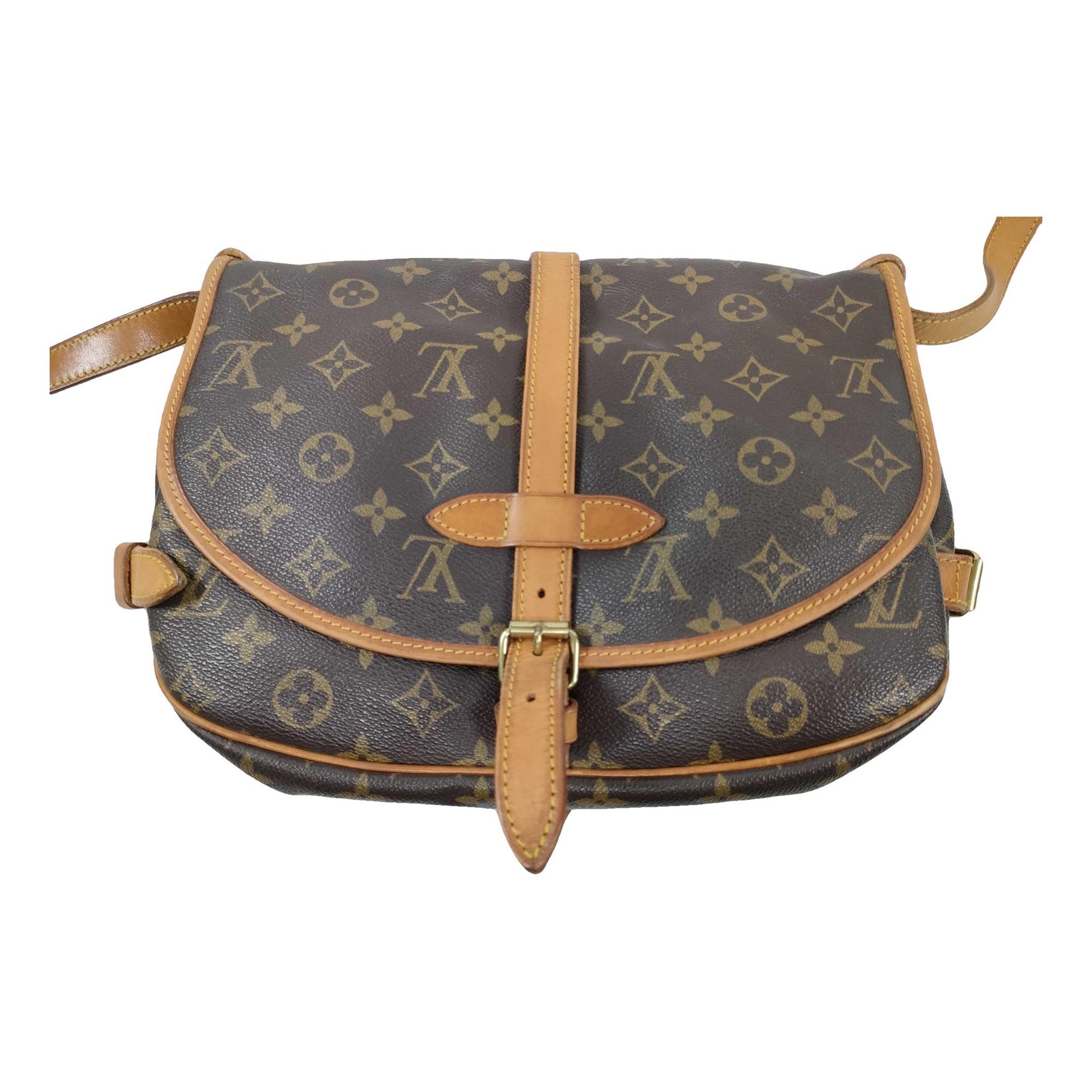 Saumur leather crossbody bag