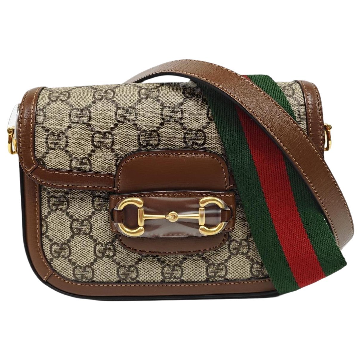 Handle Horsebit 1955 leather mini bag