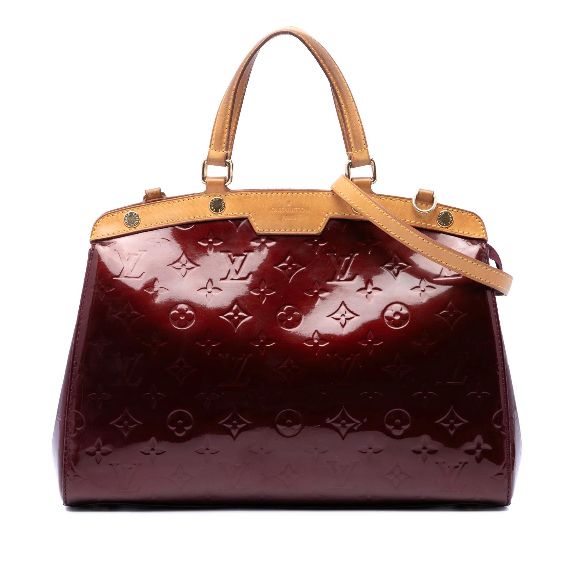 Bréa leather satchel
