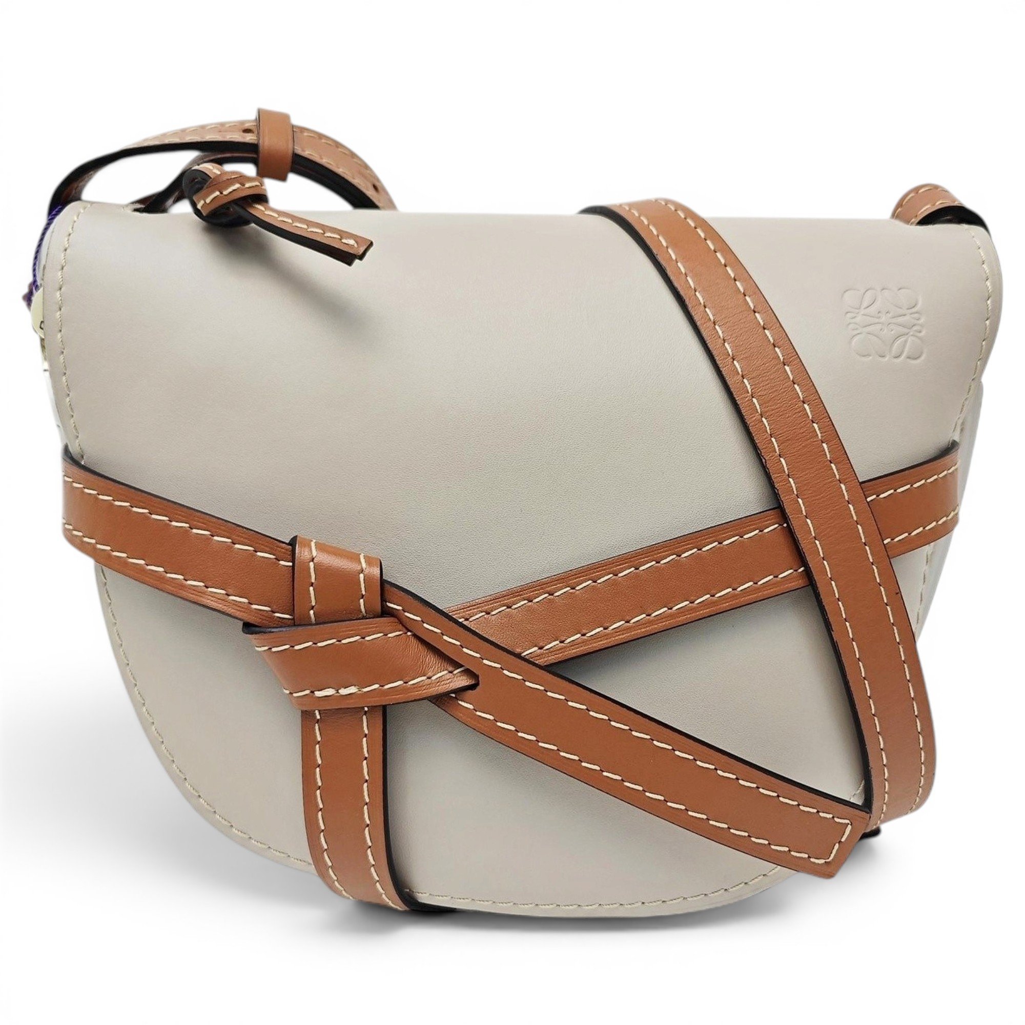 Gate leather handbag