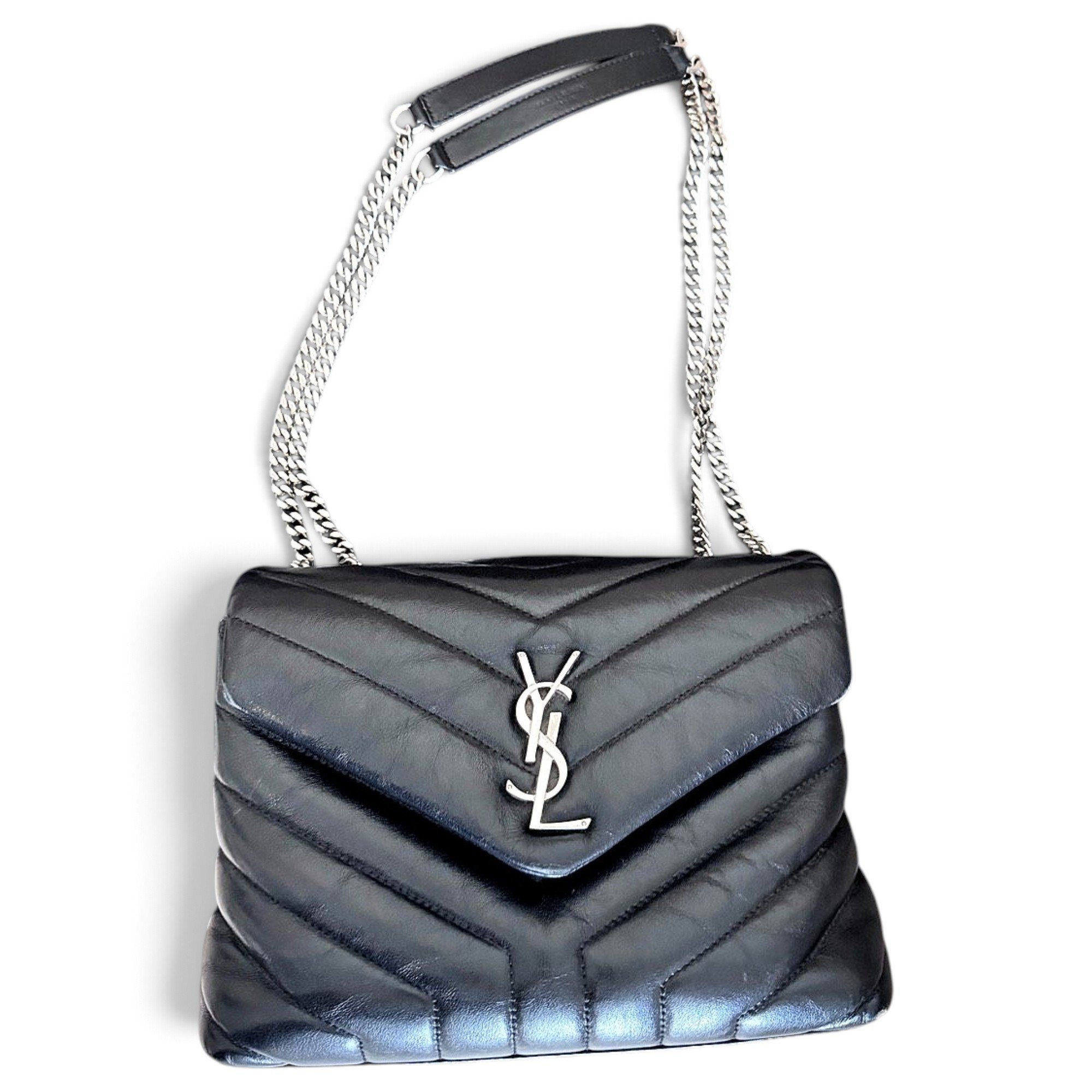 Loulou Puffer leather handbag