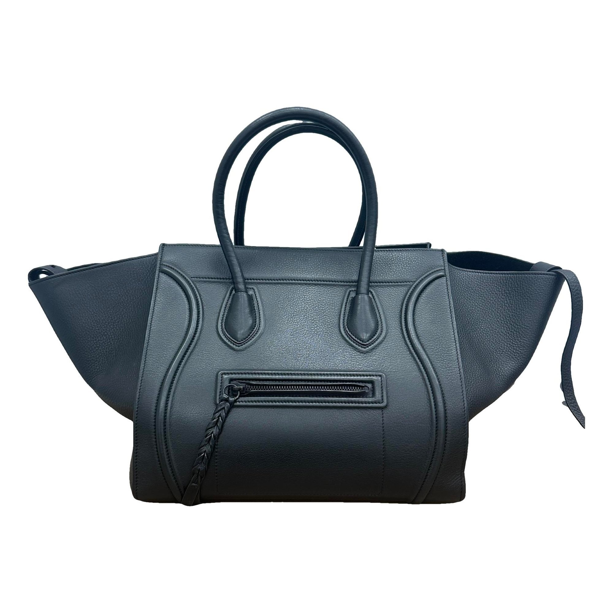 Luggage leather handbag