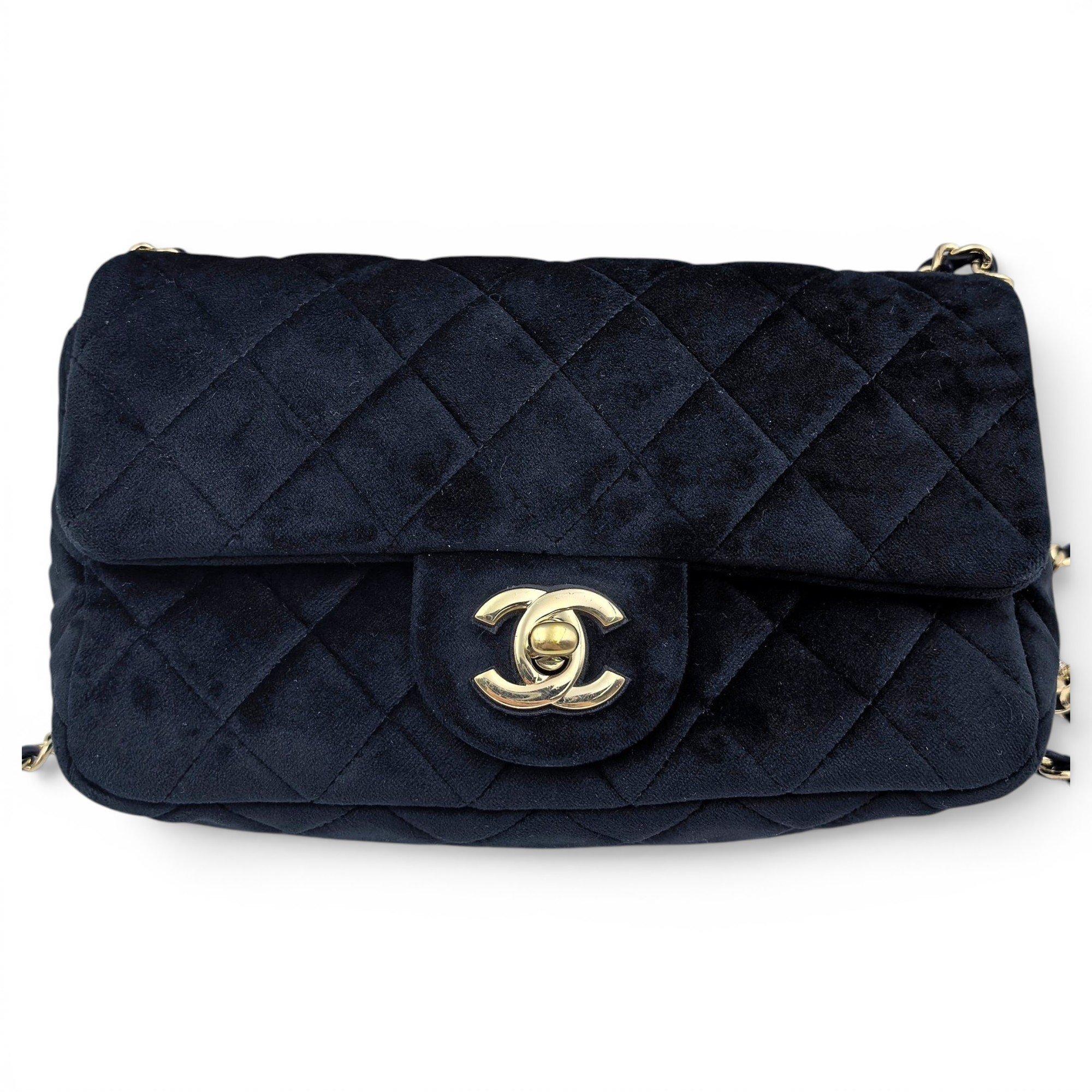 Timeless/Classique velvet crossbody bag