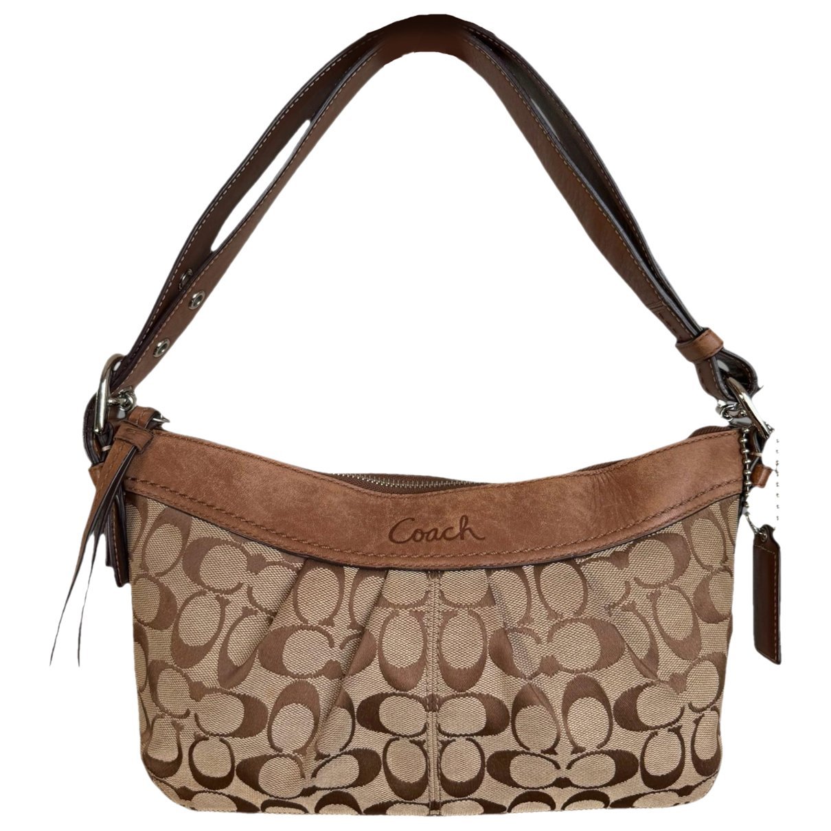 Signature Sufflette leather handbag