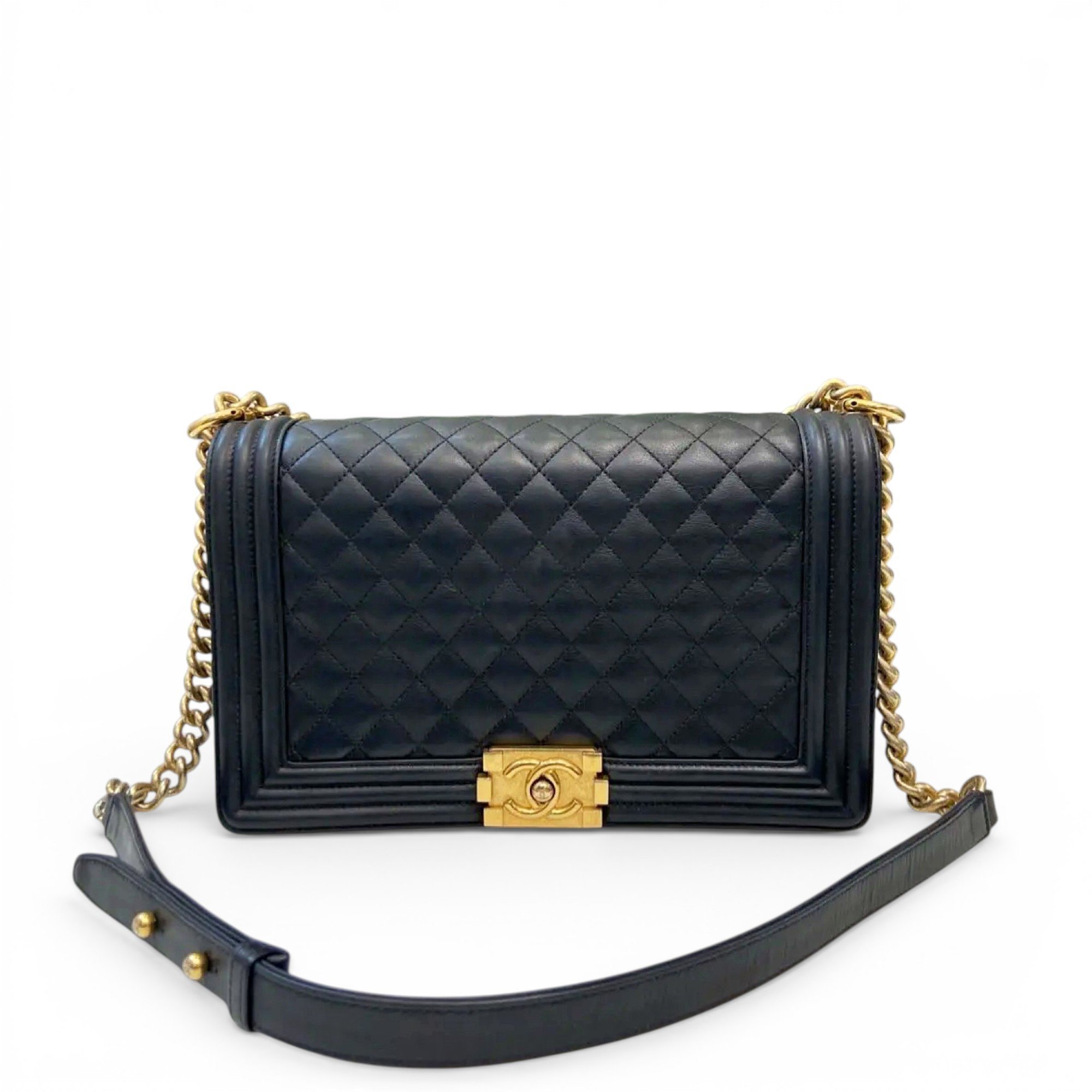 Boy leather handbag