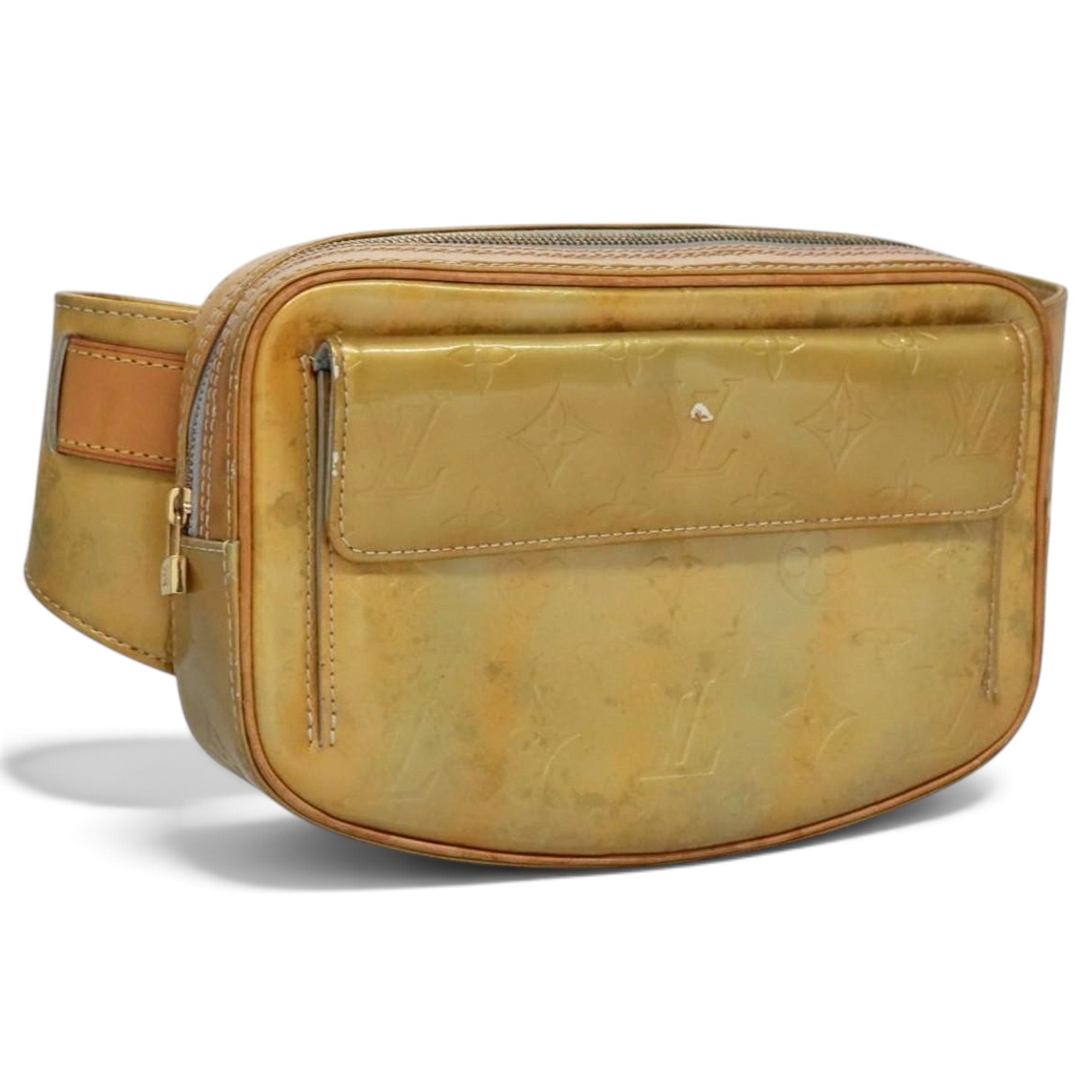 Fulton patent leather crossbody bag