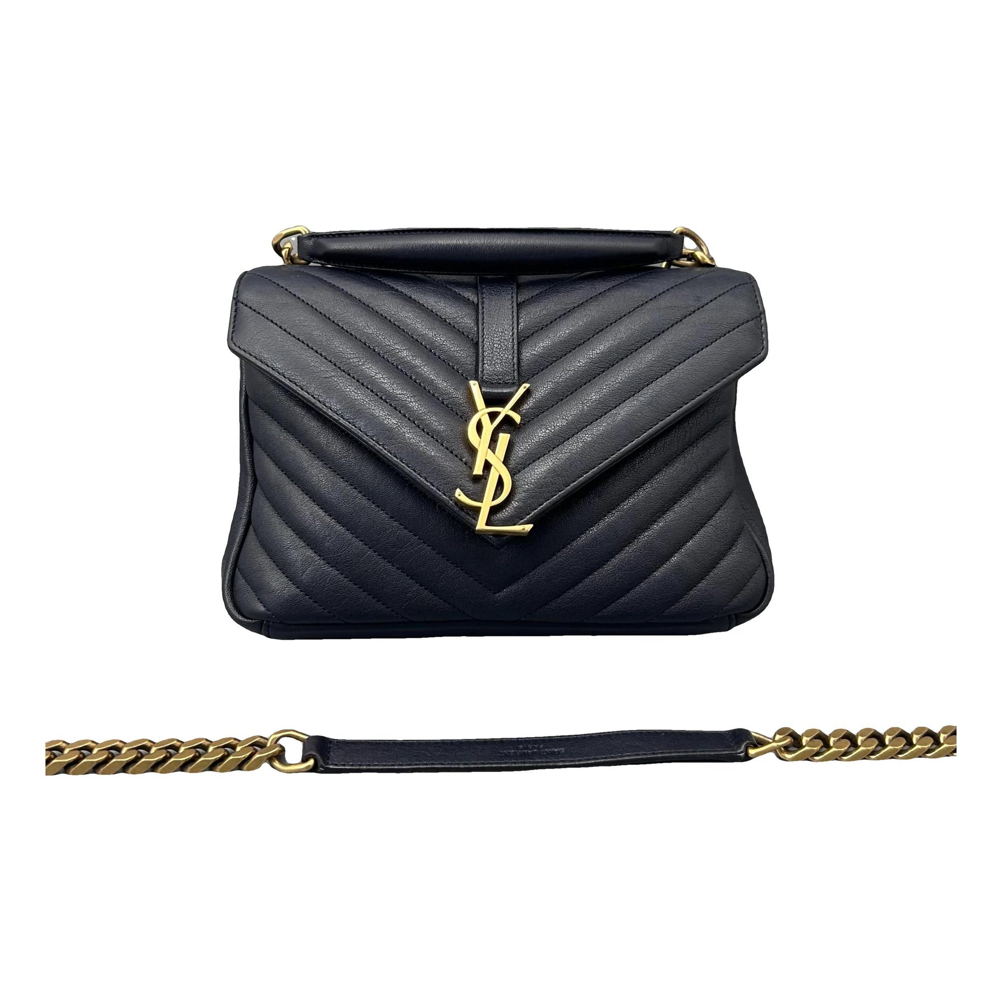 Envelope leather crossbody bag