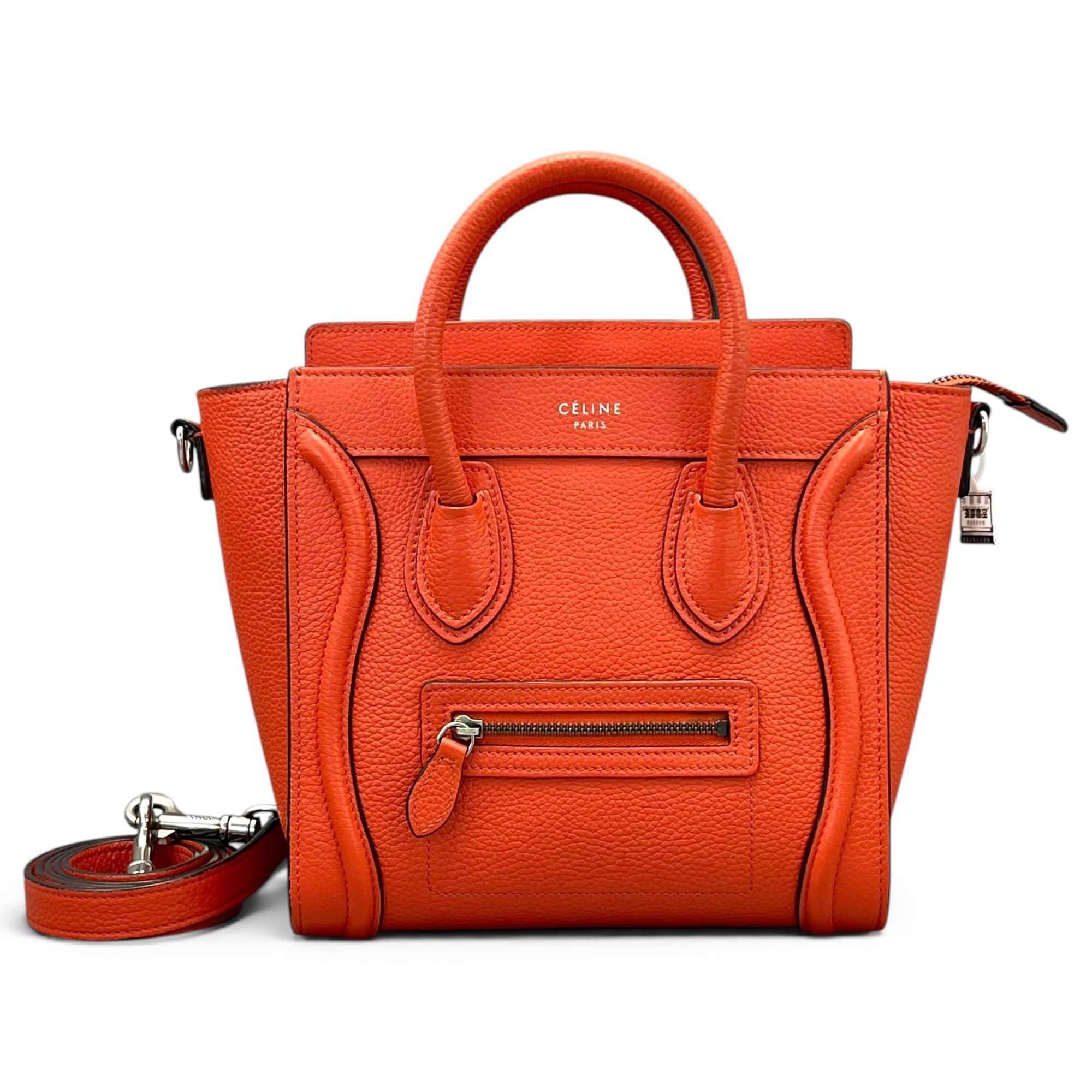 Nano Luggage leather handbag