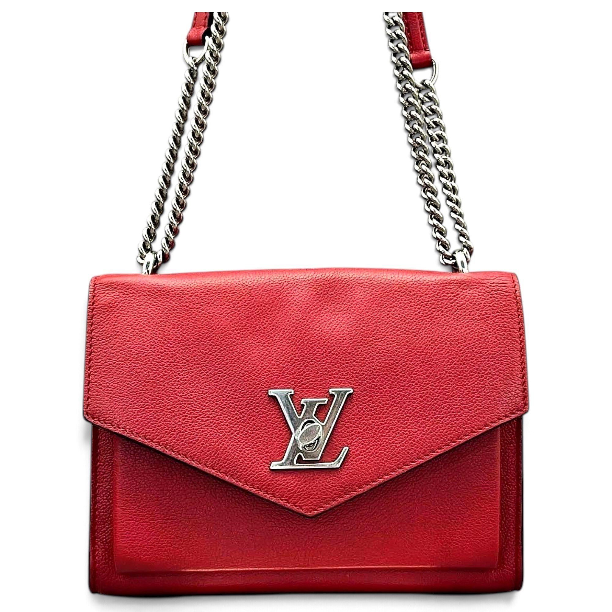 Lockme leather handbag