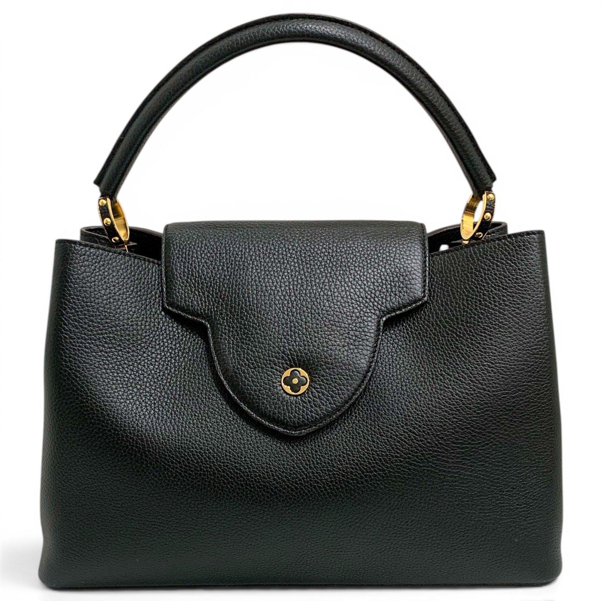 Capucines leather handbag