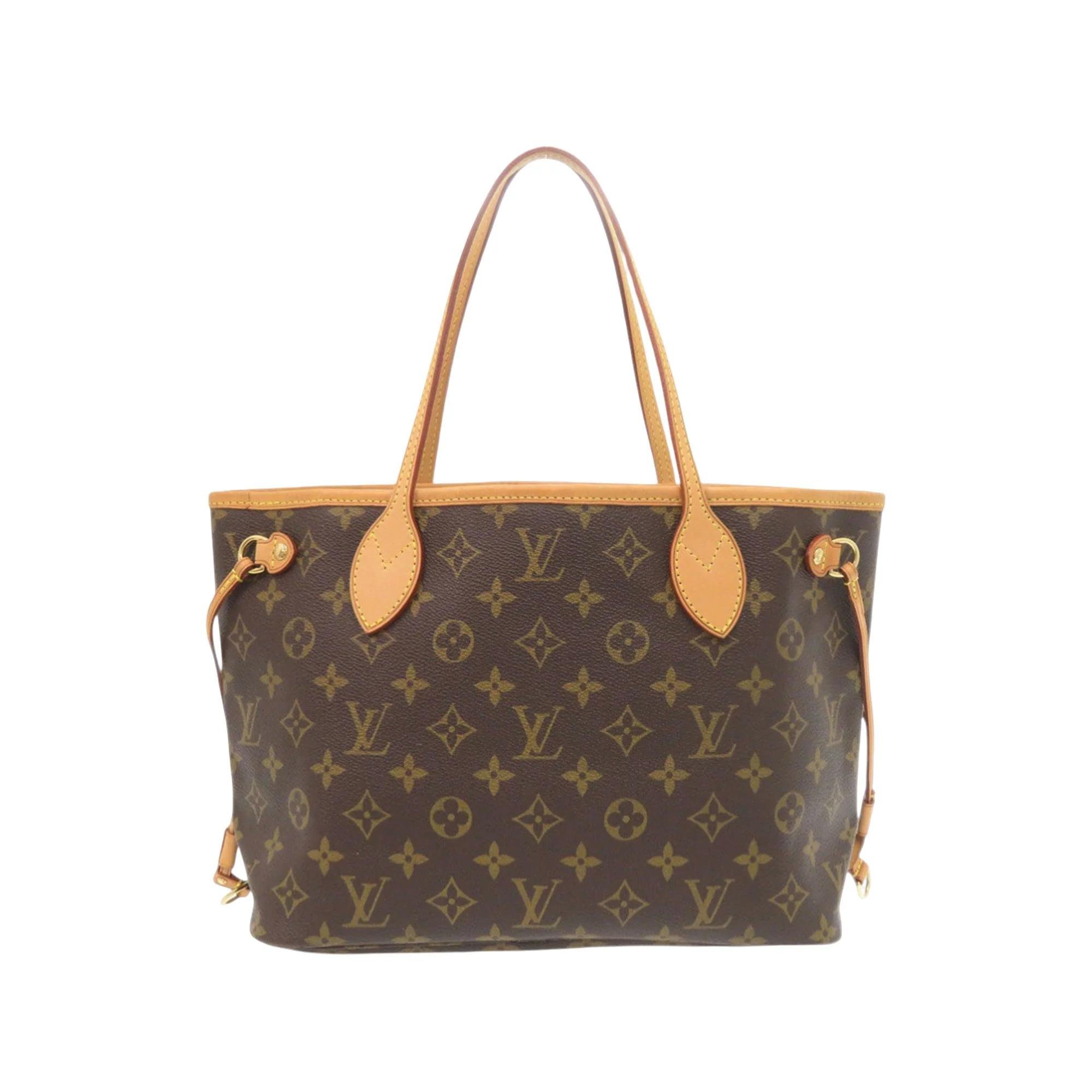 Neverfull leather tote