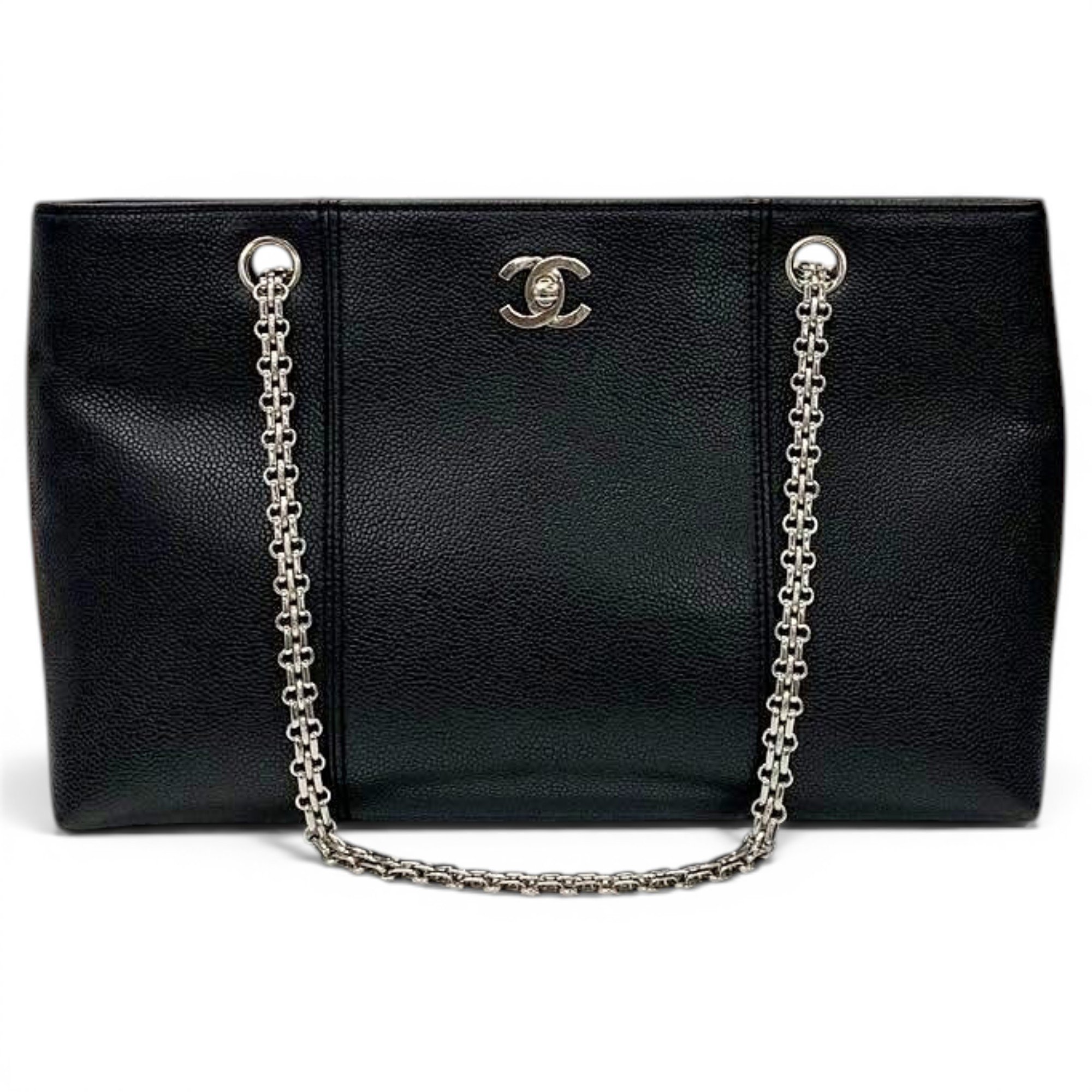 Leather tote