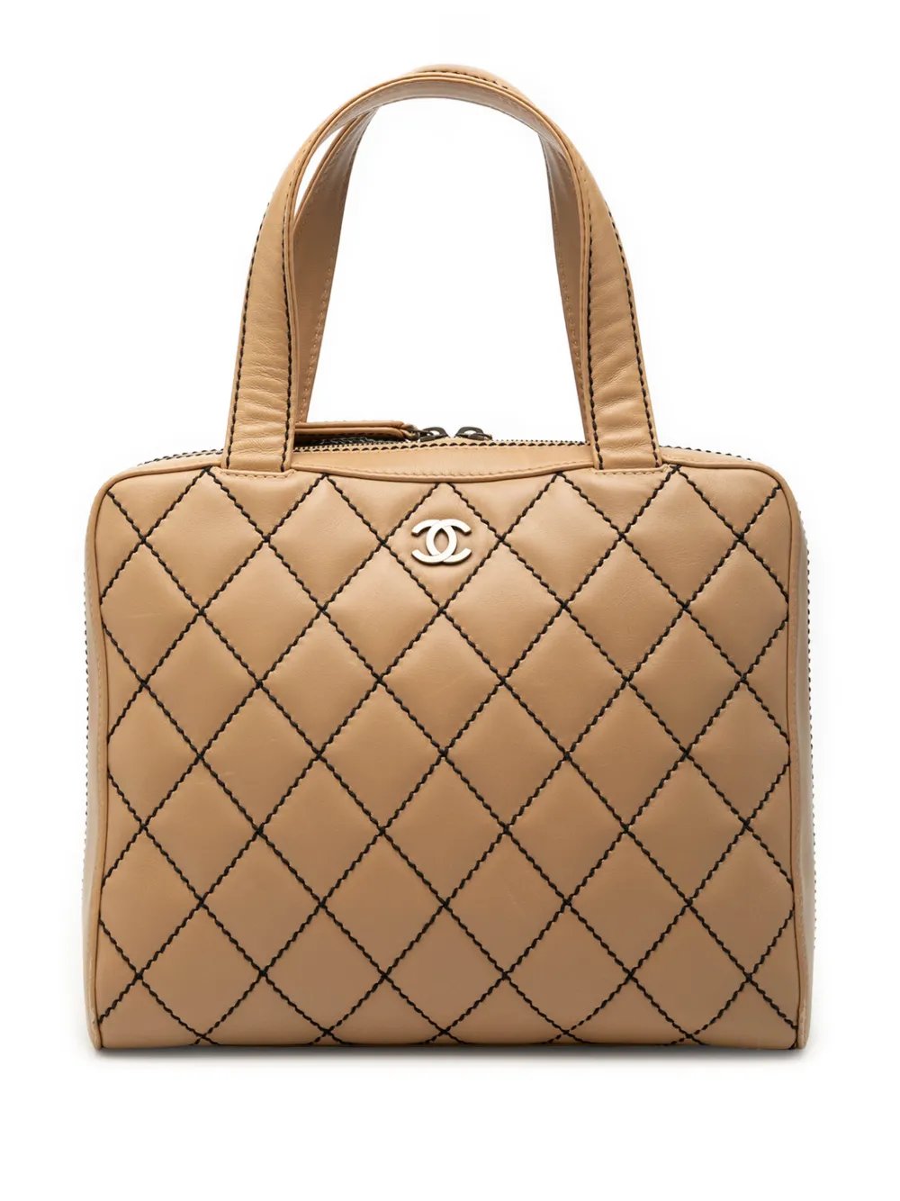 2000-2002 CC Lambskin Wild Stitch handbag