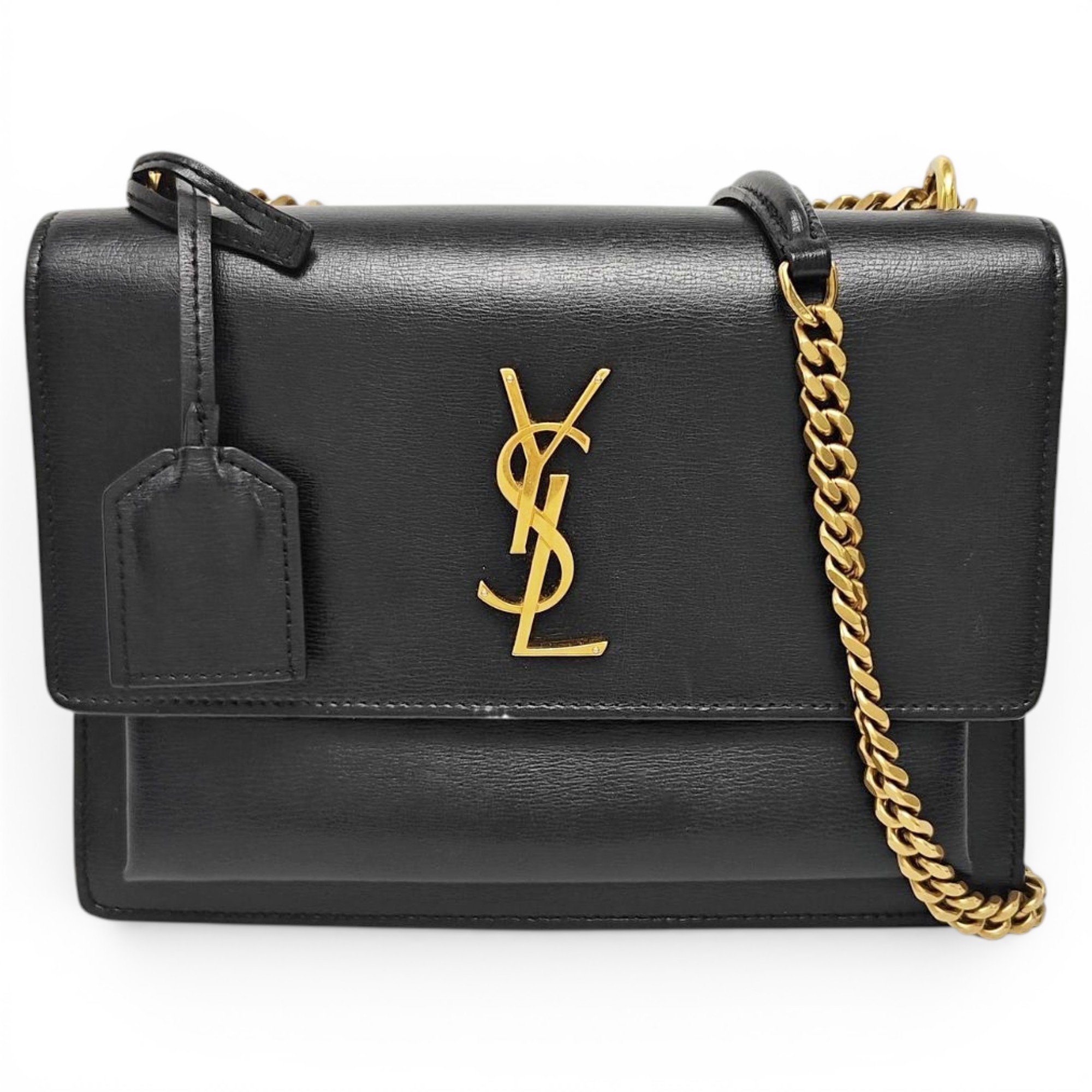 Sunset leather crossbody bag