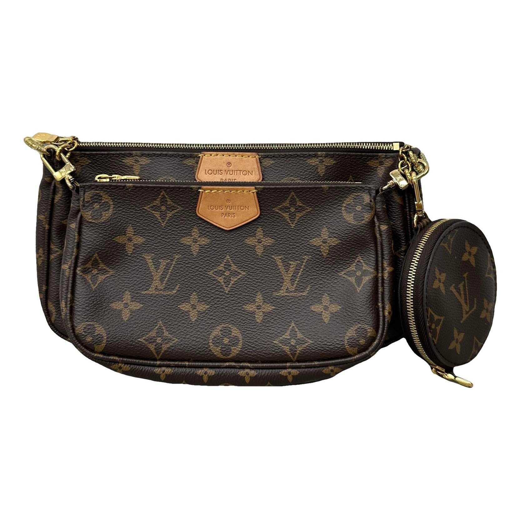 Multi Pochette Accessoires leather handbag