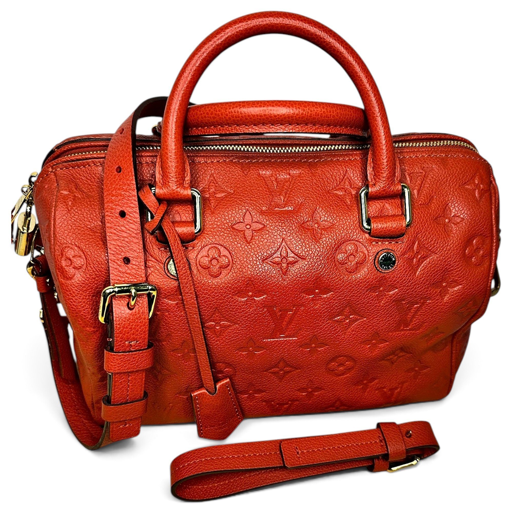 Speedy Bandoulière leather handbag