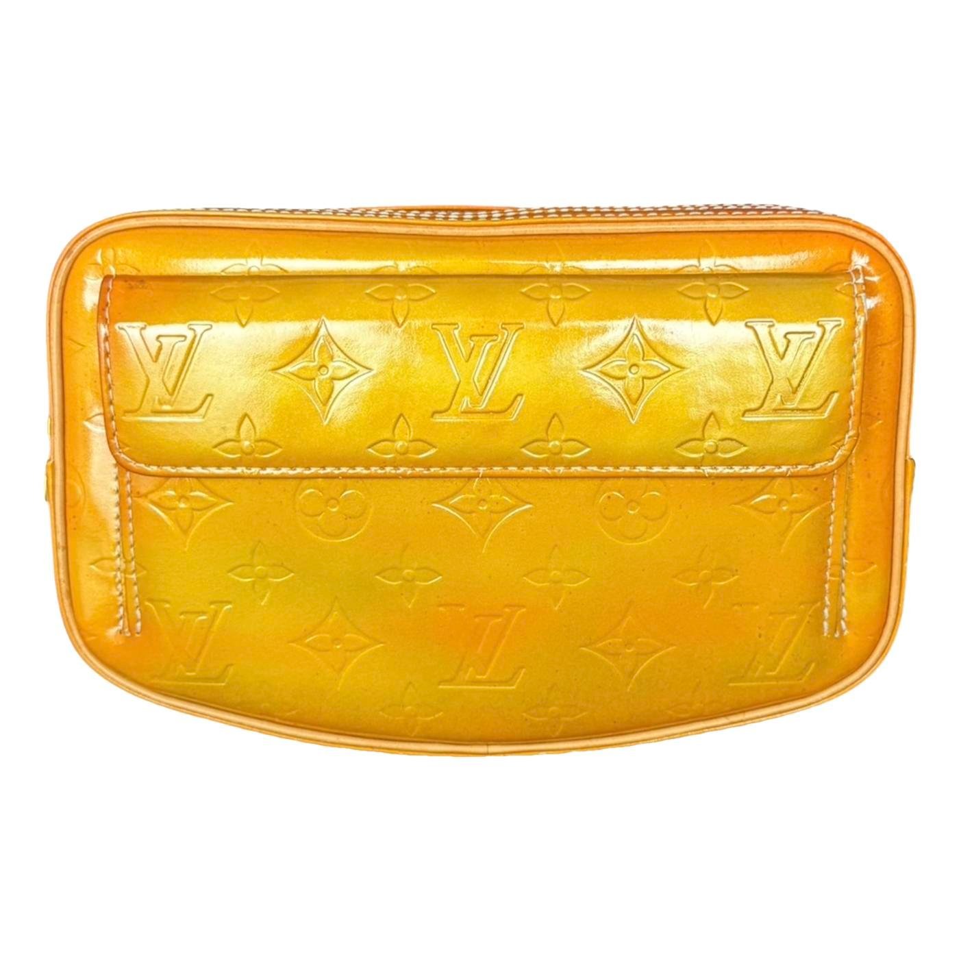 Louis Vuitton Fulton patent leather bag