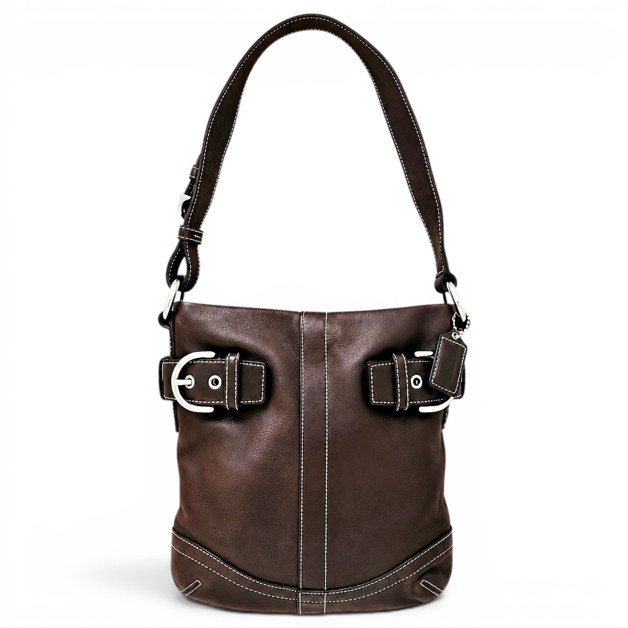 Leather handbag