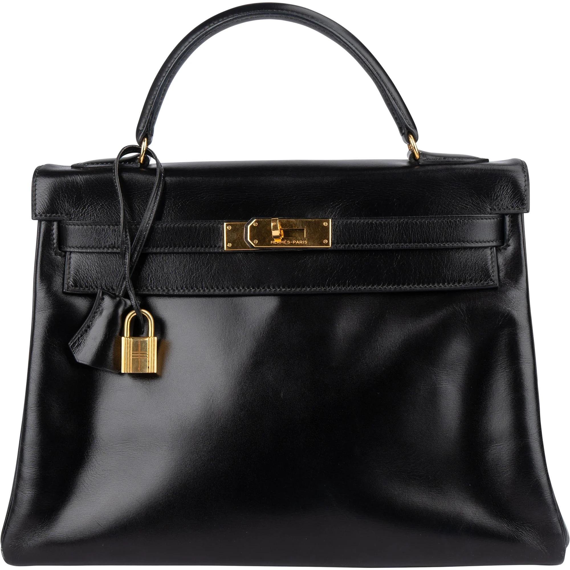 Kelly 32 leather handbag