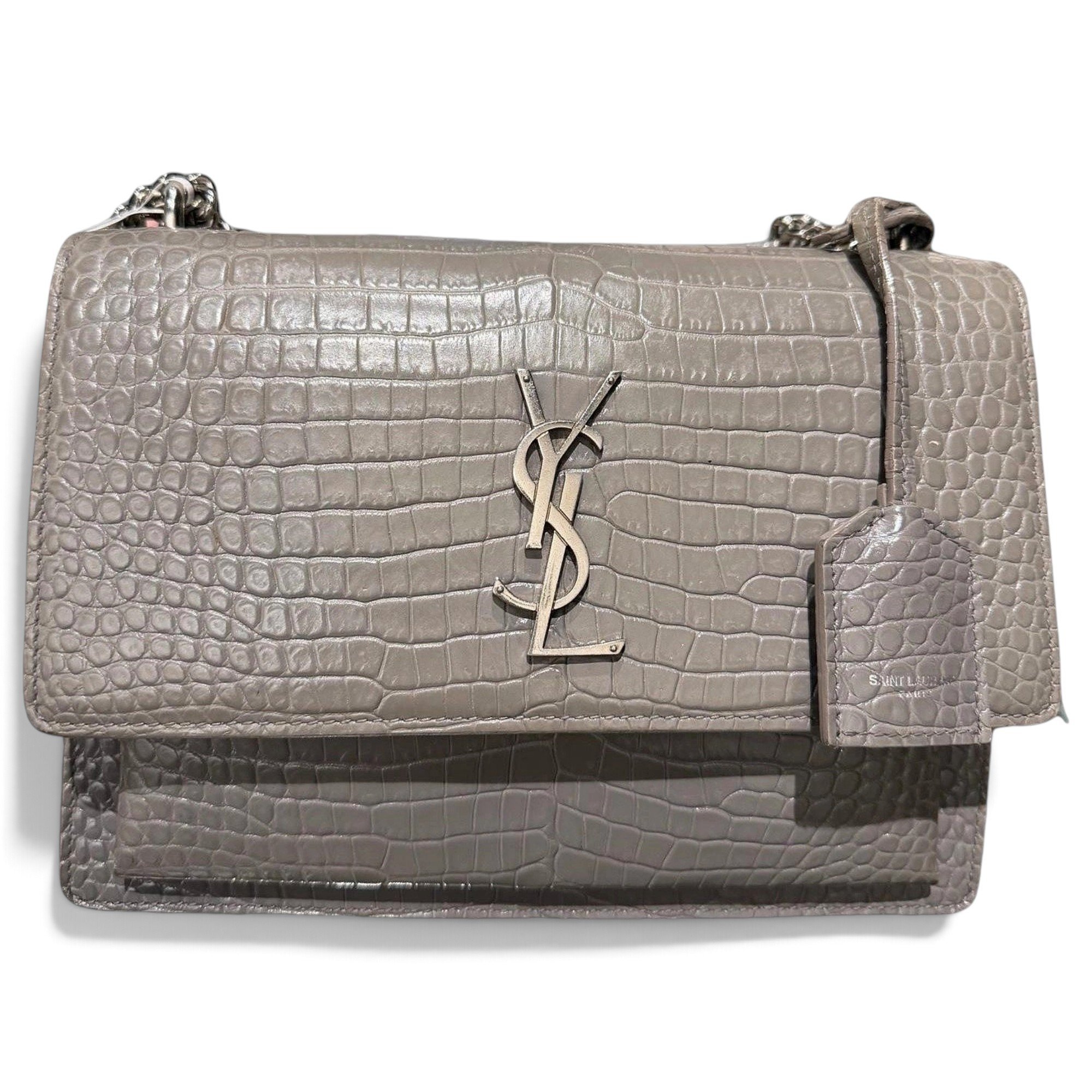 Sunset leather handbag