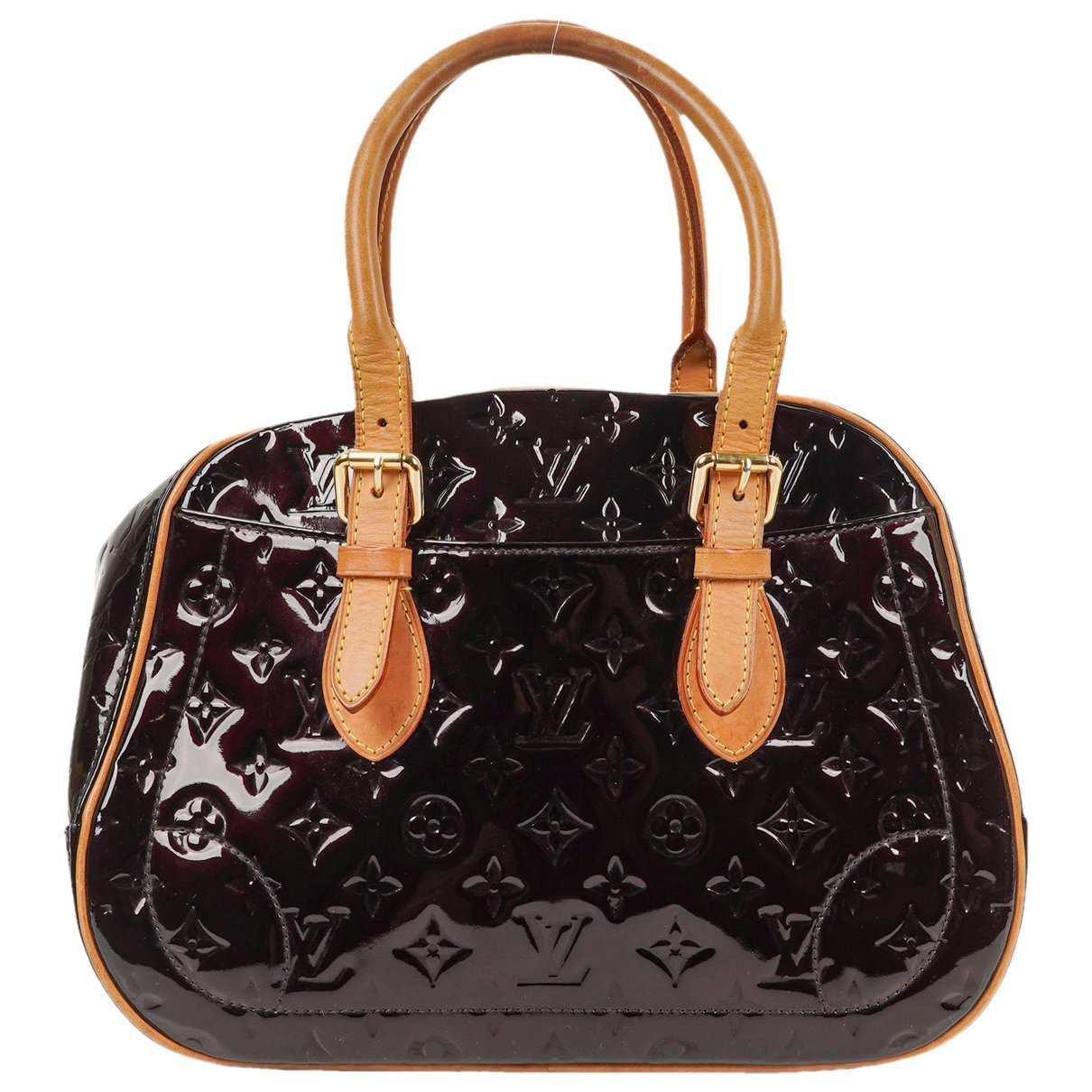Summit patent leather handbag