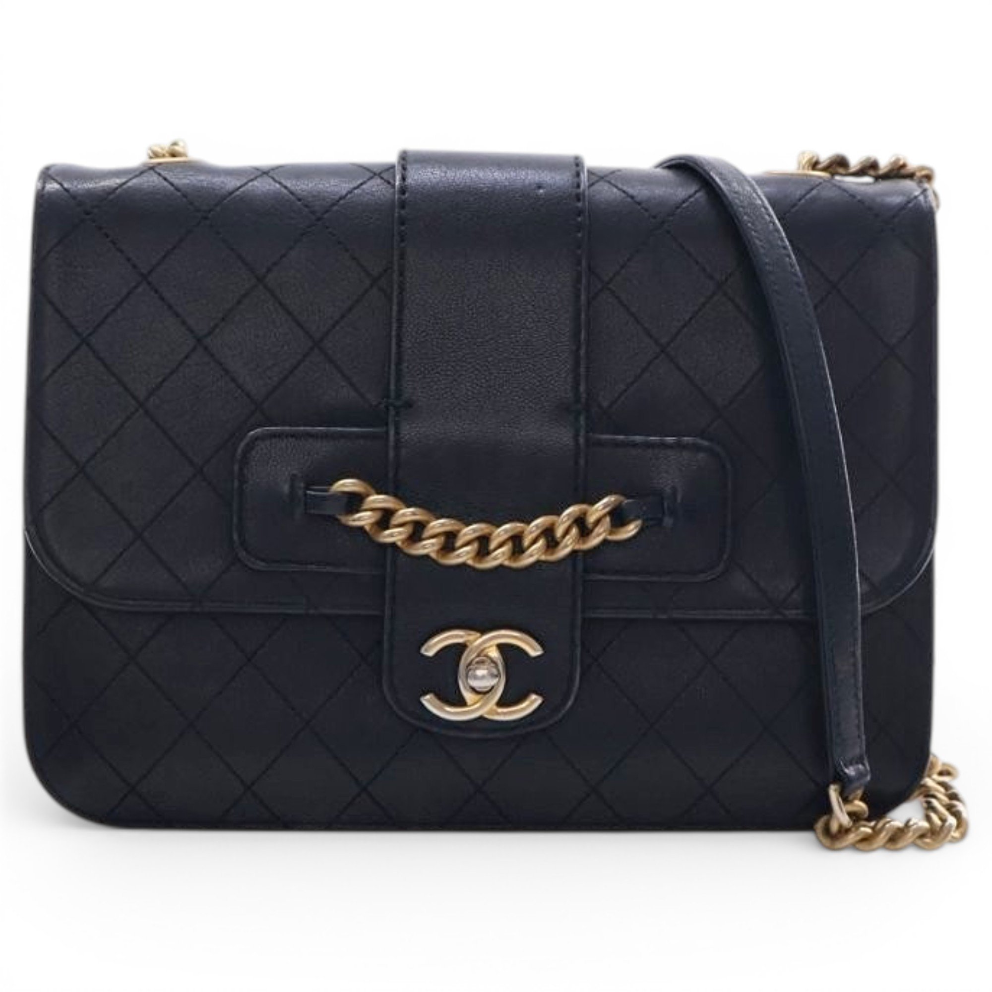 Leather crossbody bag
