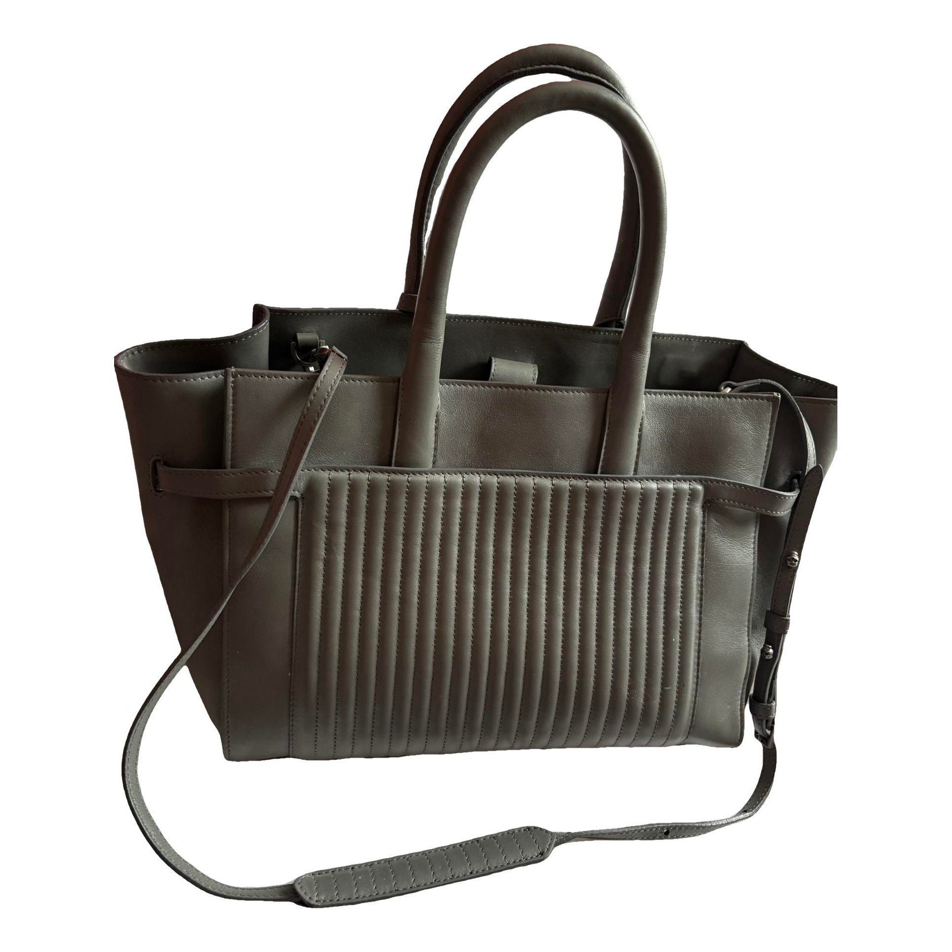 Candide leather handbag