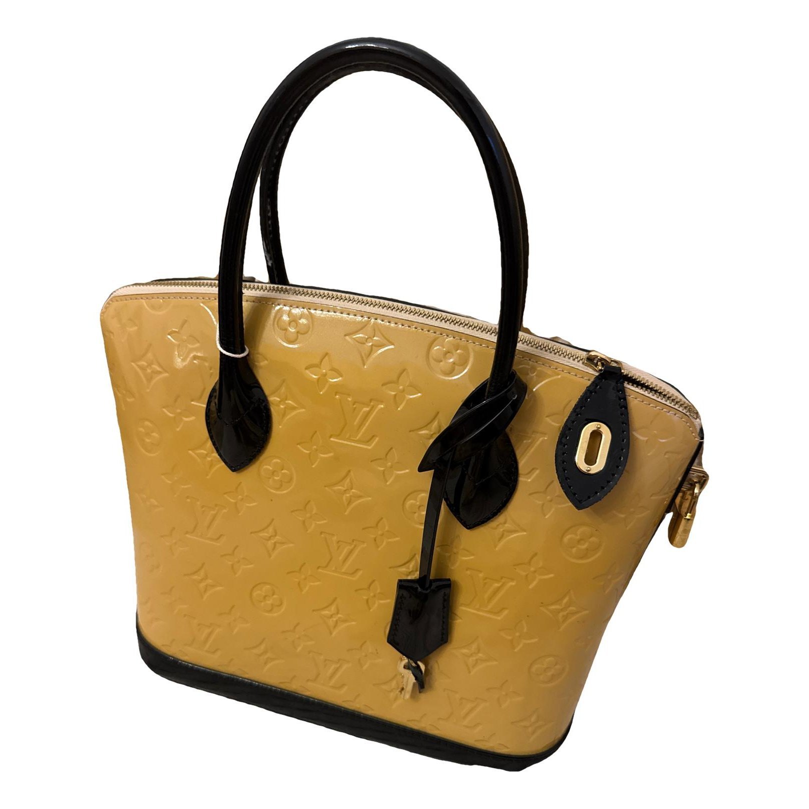 Alma patent leather handbag