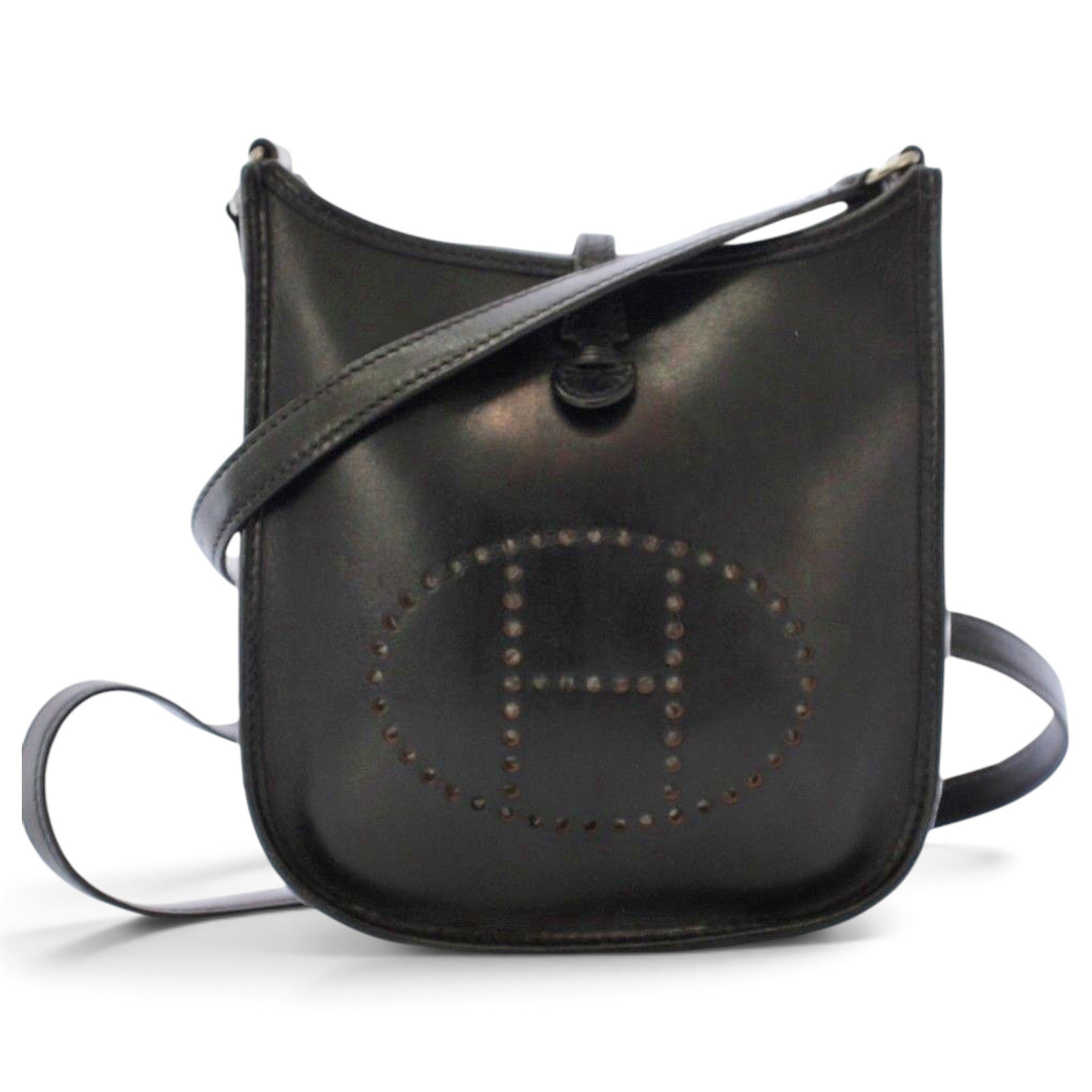Evelyne leather handbag