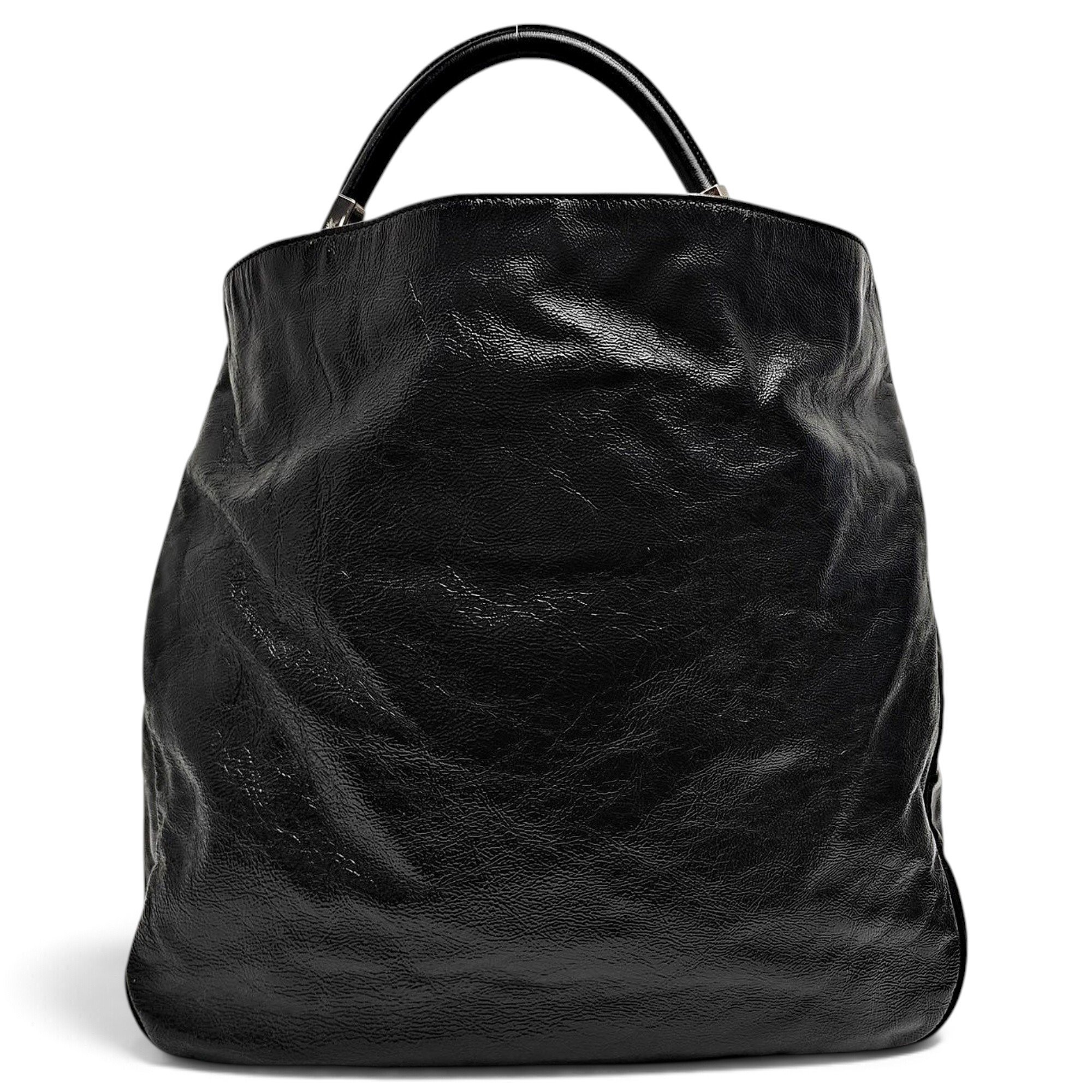 Leather handbag