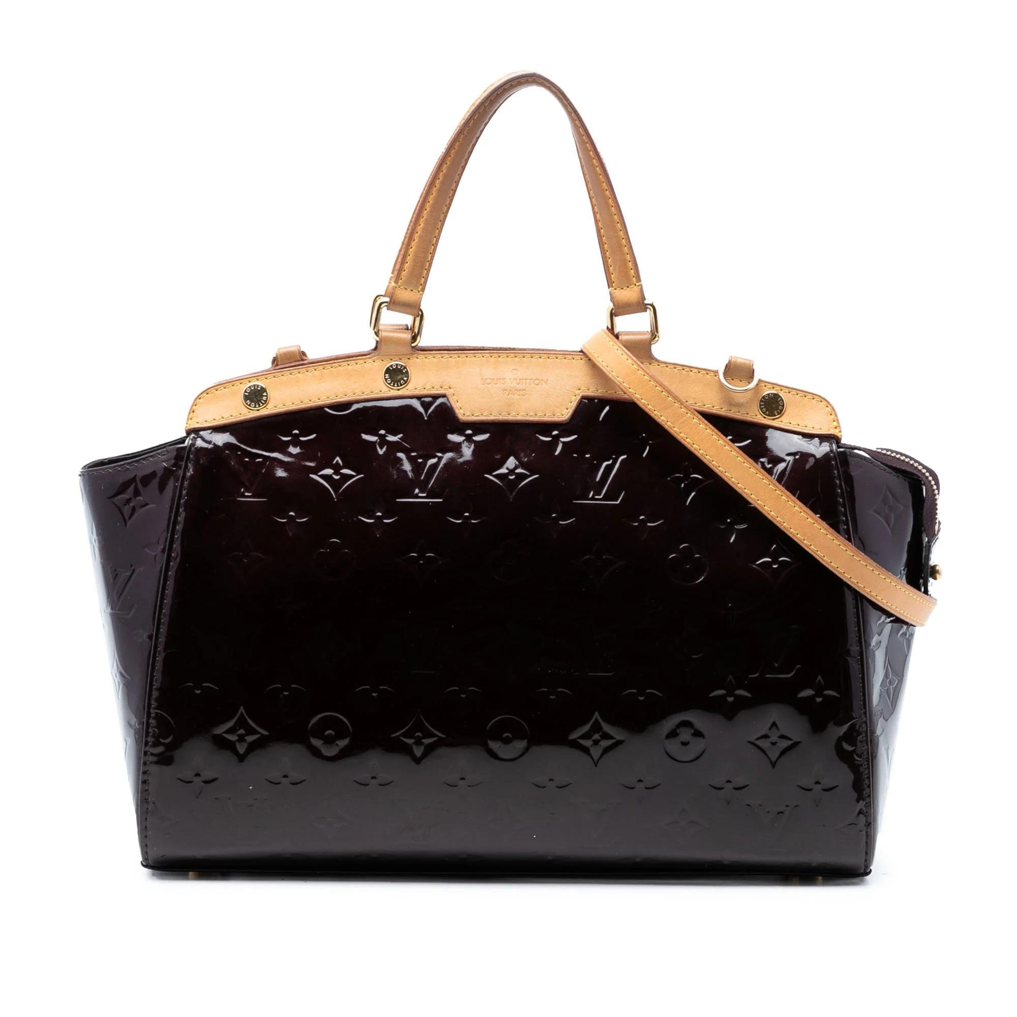 Bréa leather satchel