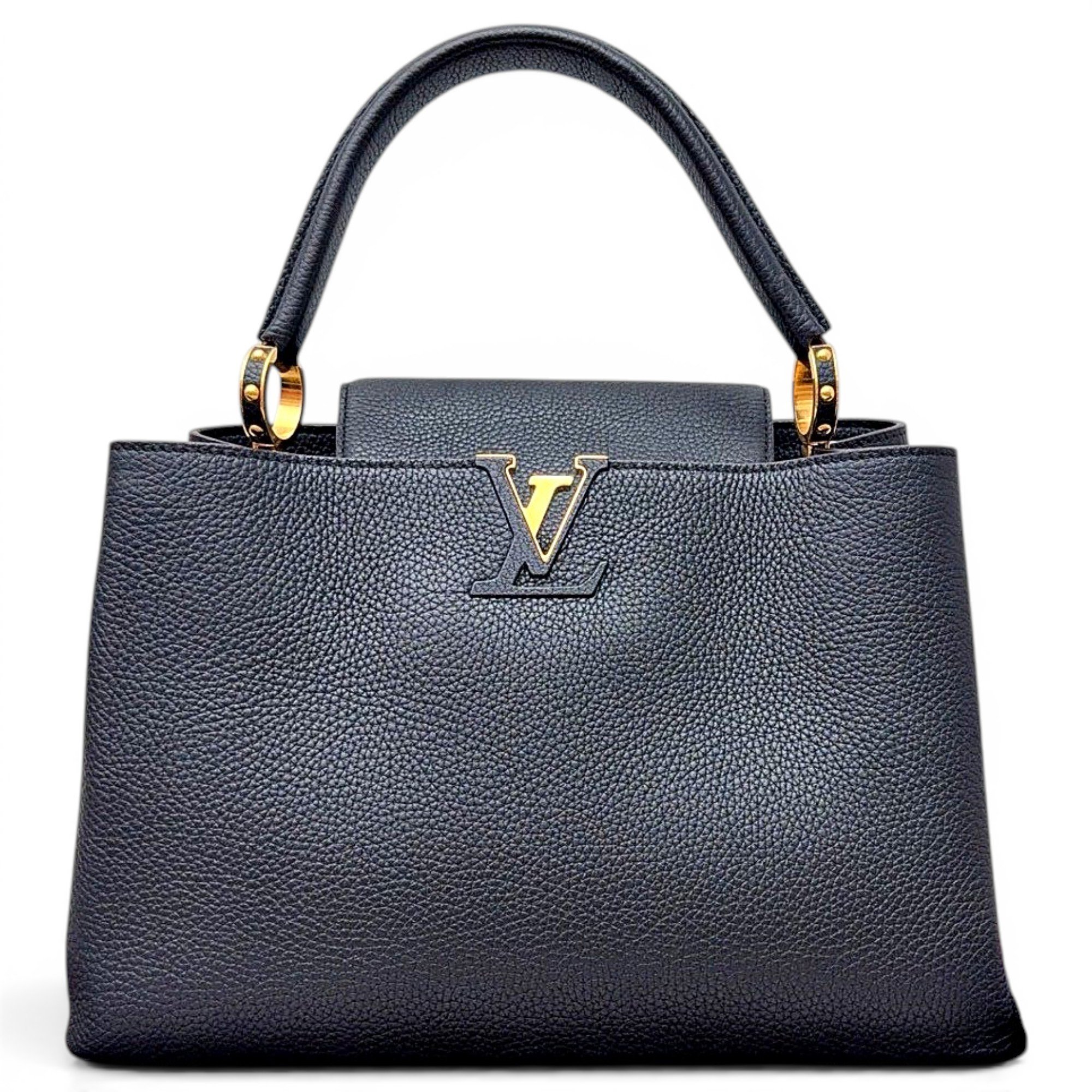 Capucines leather handbag