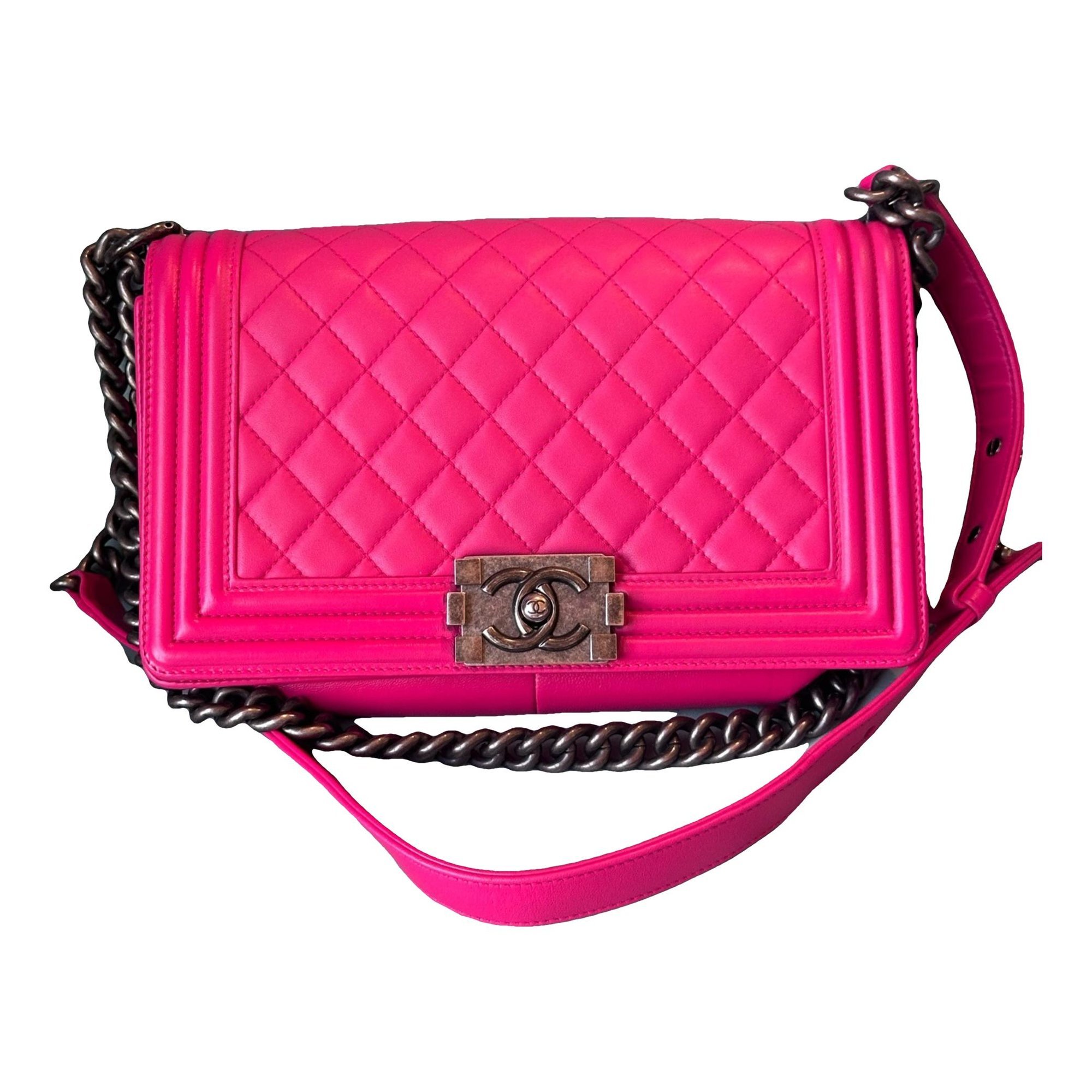 Boy leather crossbody bag