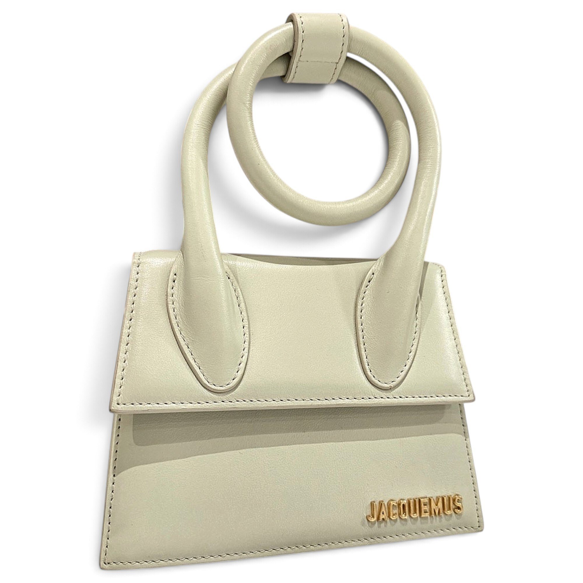 Le Chiquito Noeud leather mini bag
