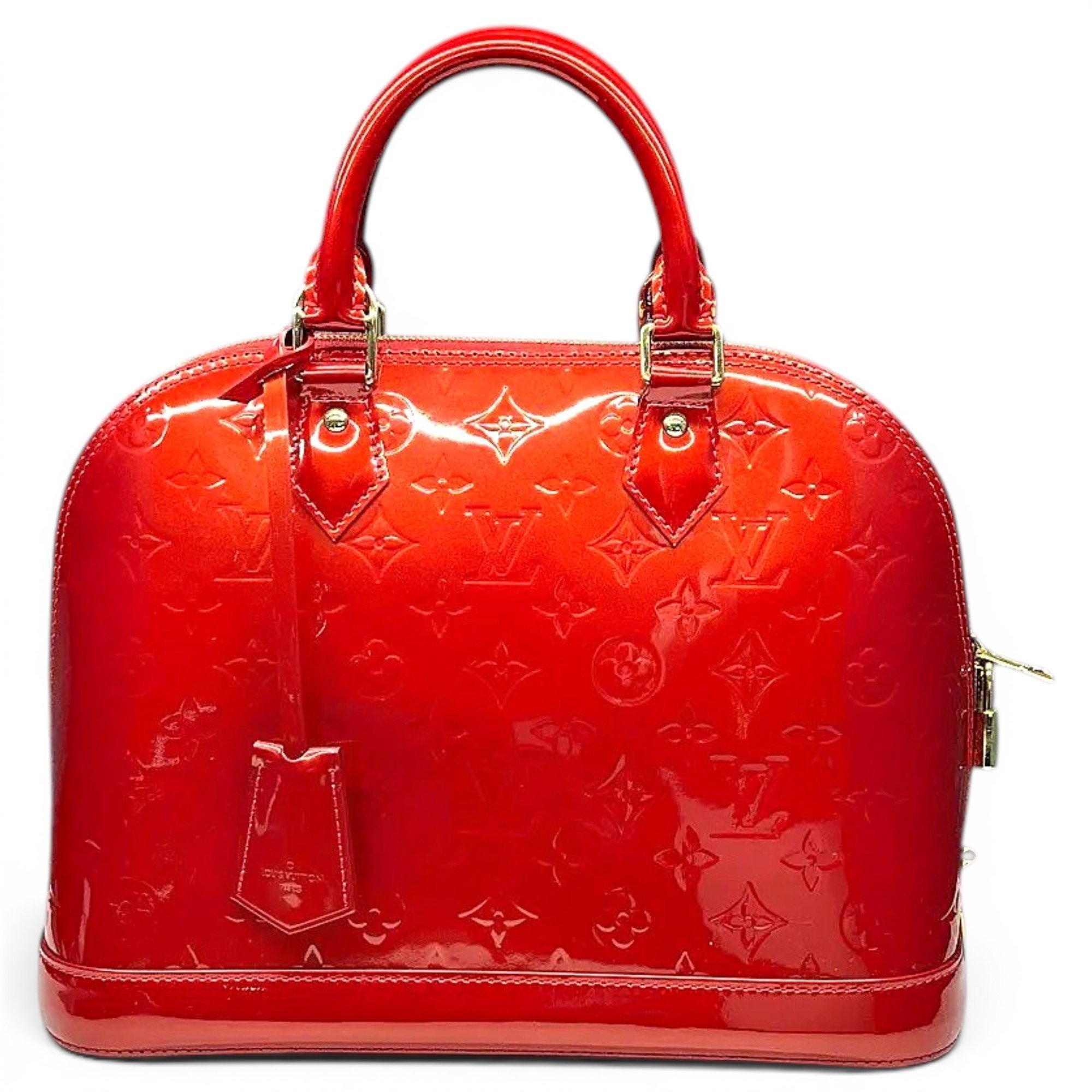 Alma patent leather handbag