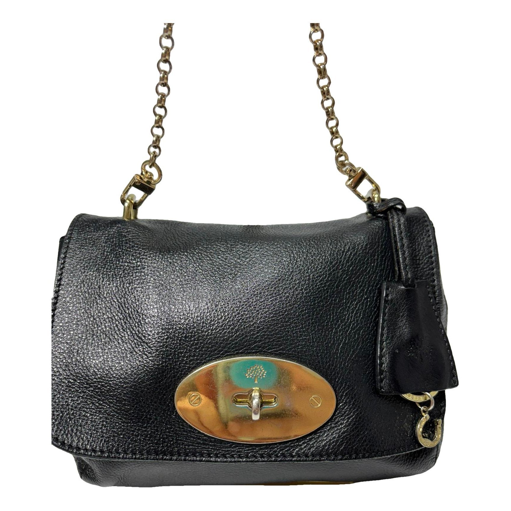 Lily leather handbag