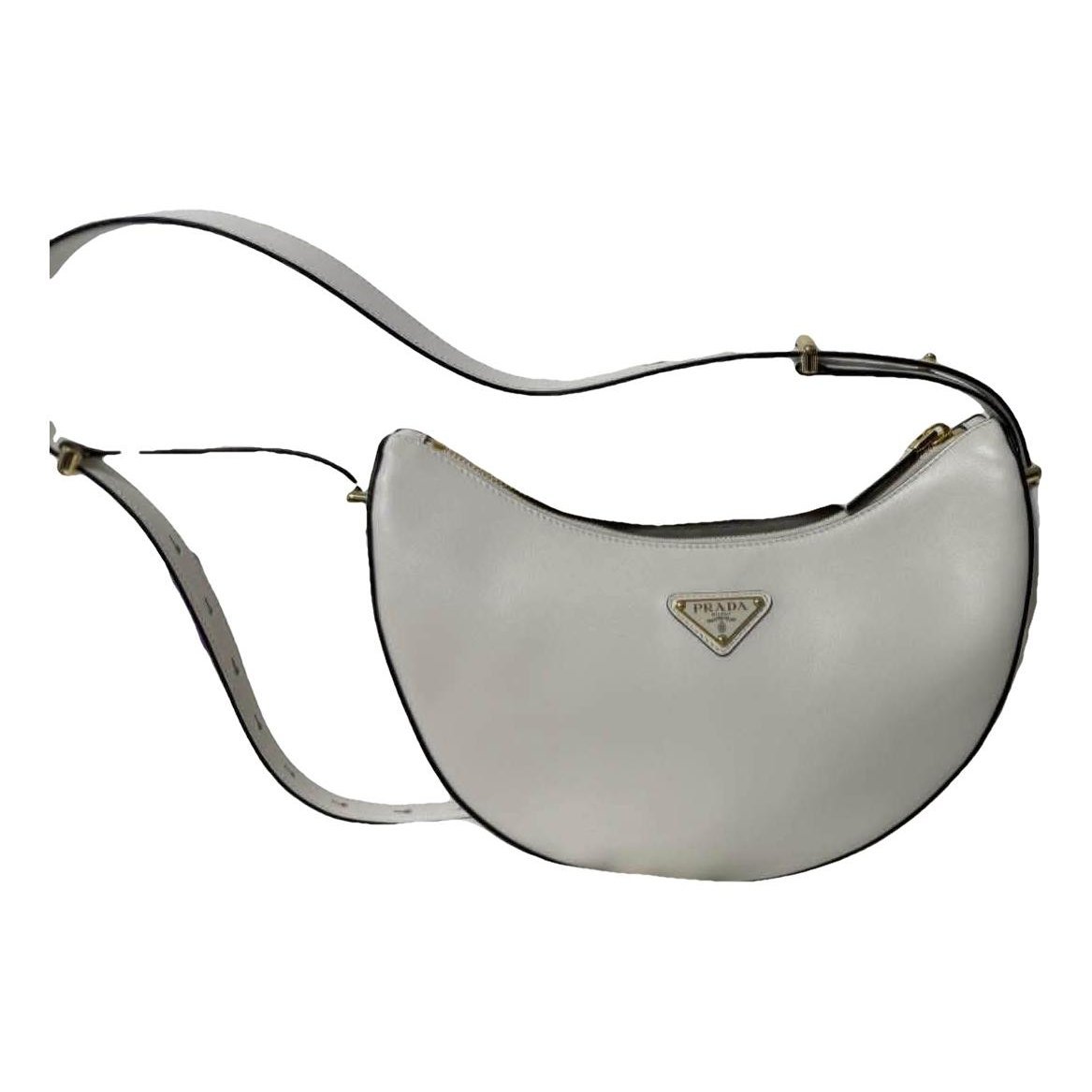 Arqué leather handbag