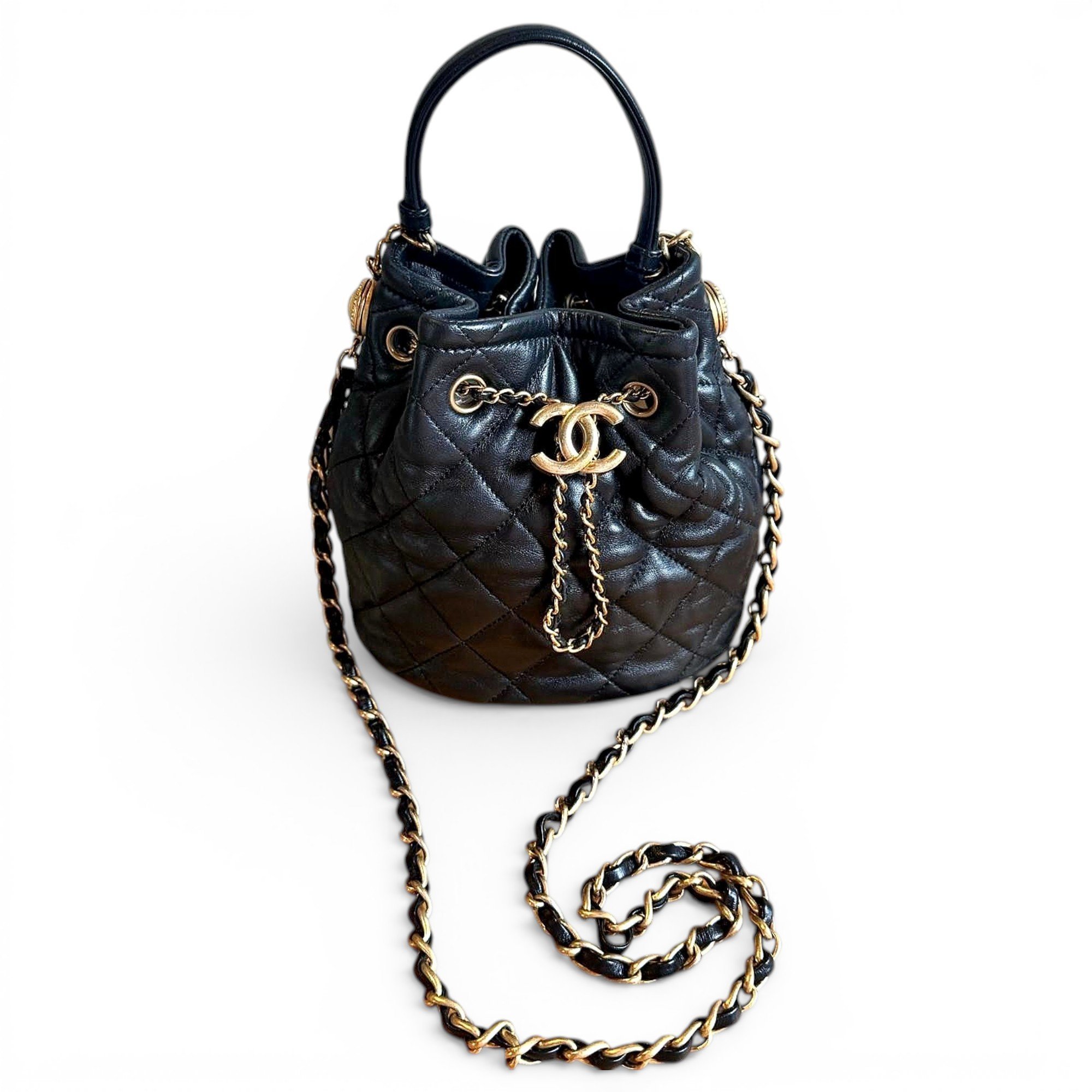 Leather handbag