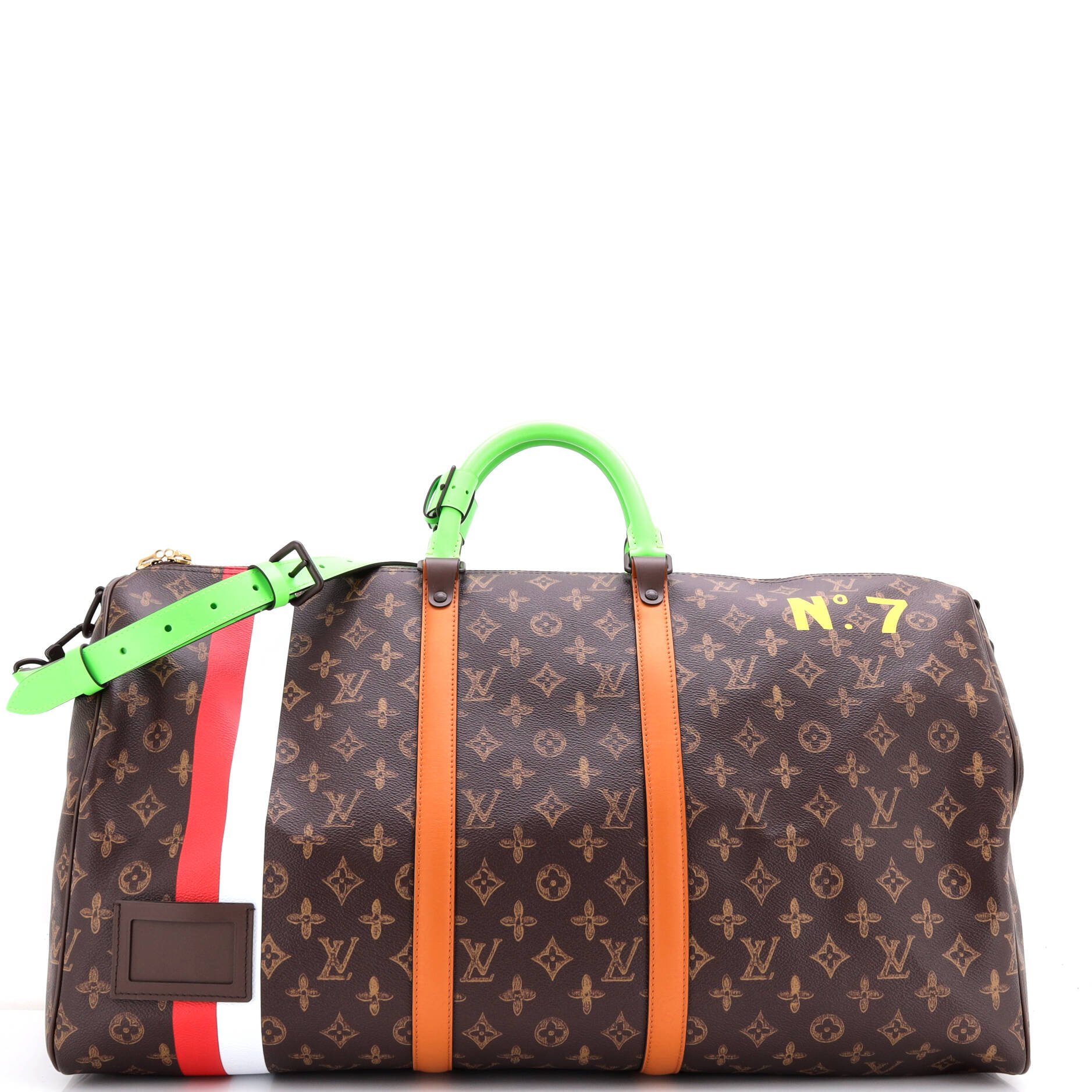 Keepall Bandouliere Bag No.7 Trunk L'Oeil Vintage Monogram Canvas 55