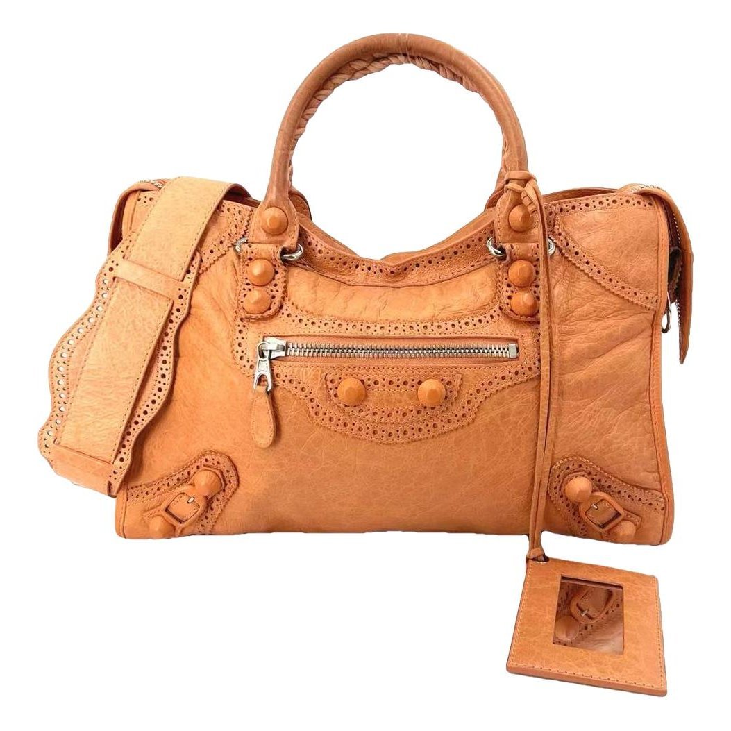 Leather handbag