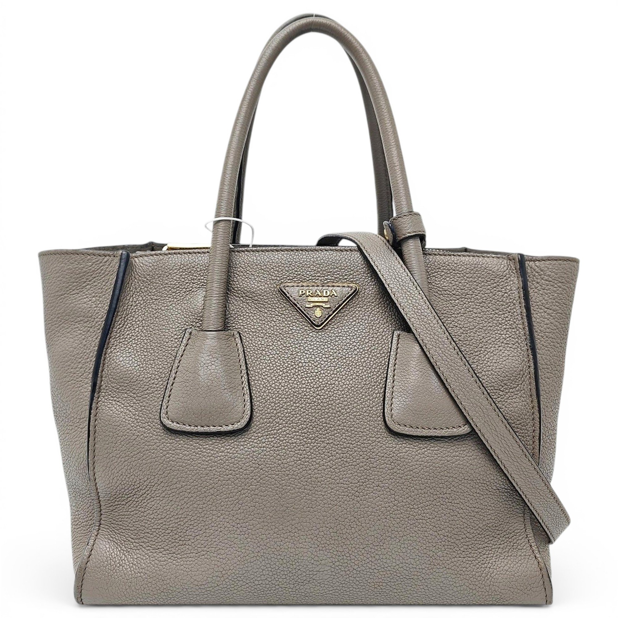 Leather handbag