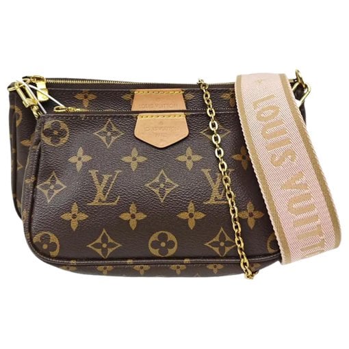 Maxi Multi Pochette Accessoires leather crossbody bag