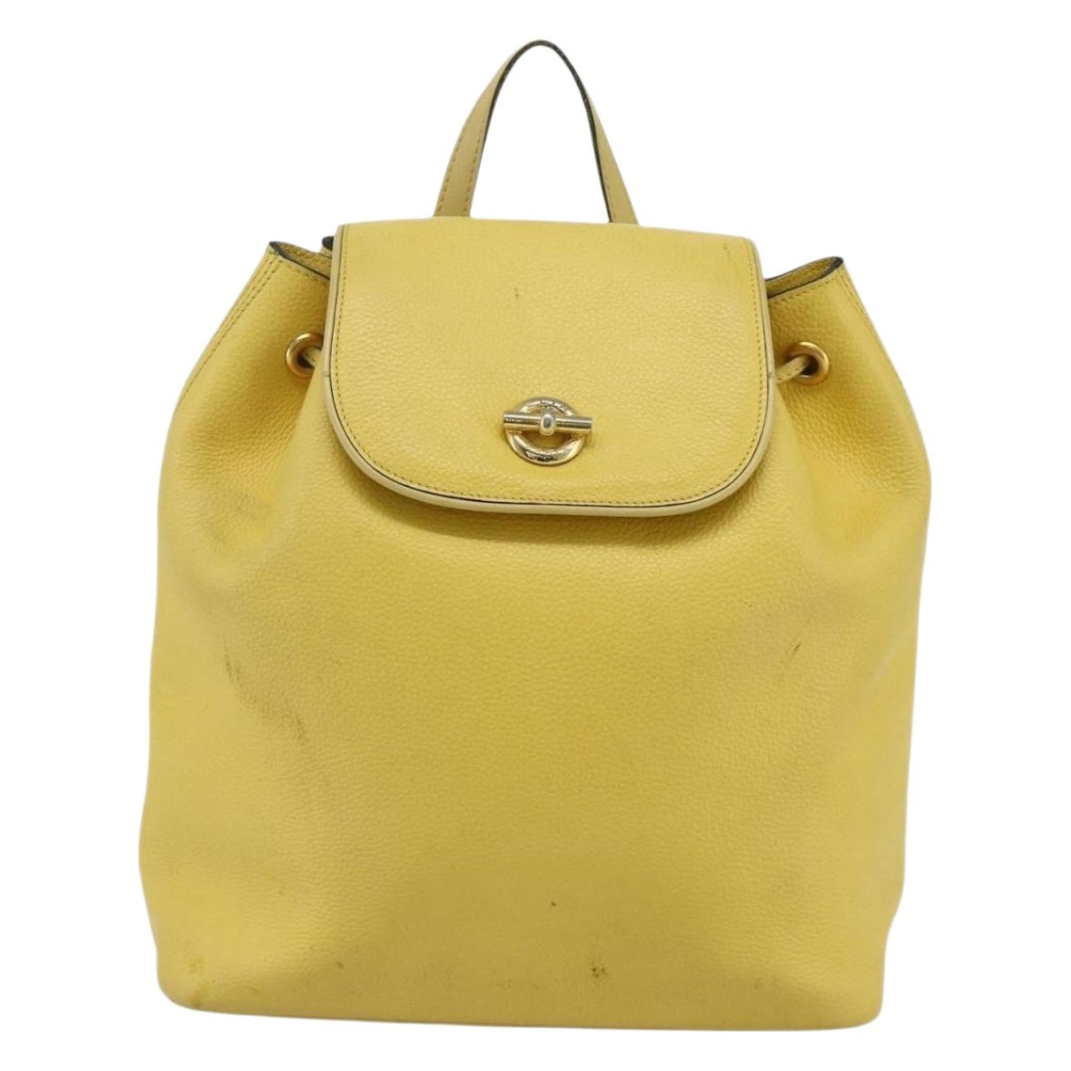 Leather backpack