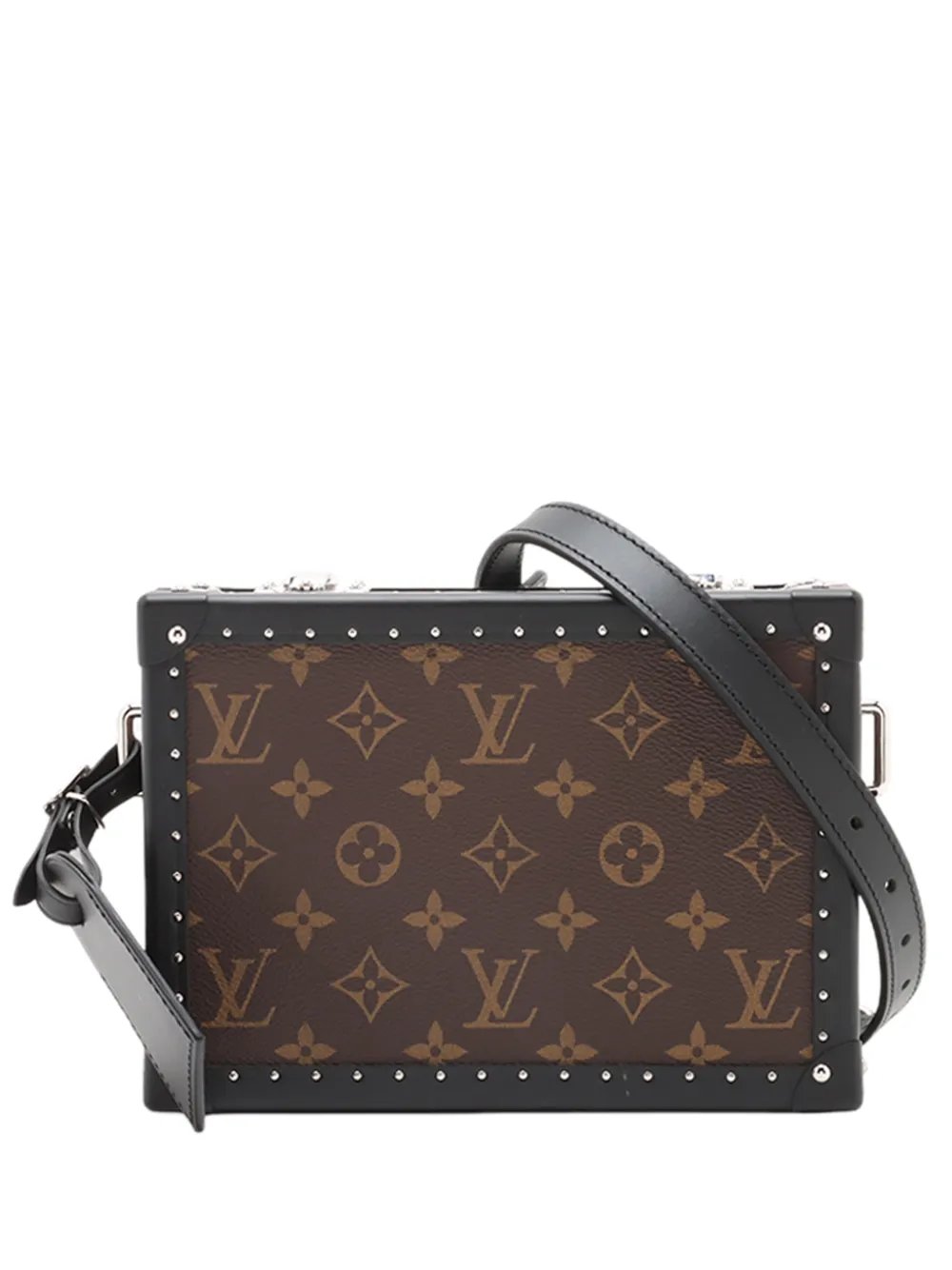 2021-2026 Monogram Macassar Clutch Box crossbody bag
