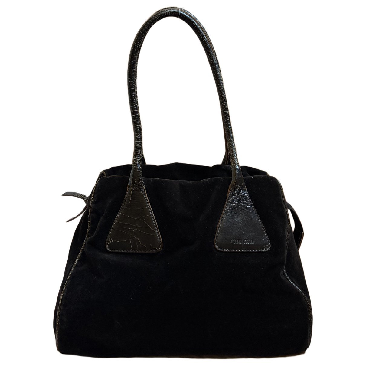 Velvet handbag