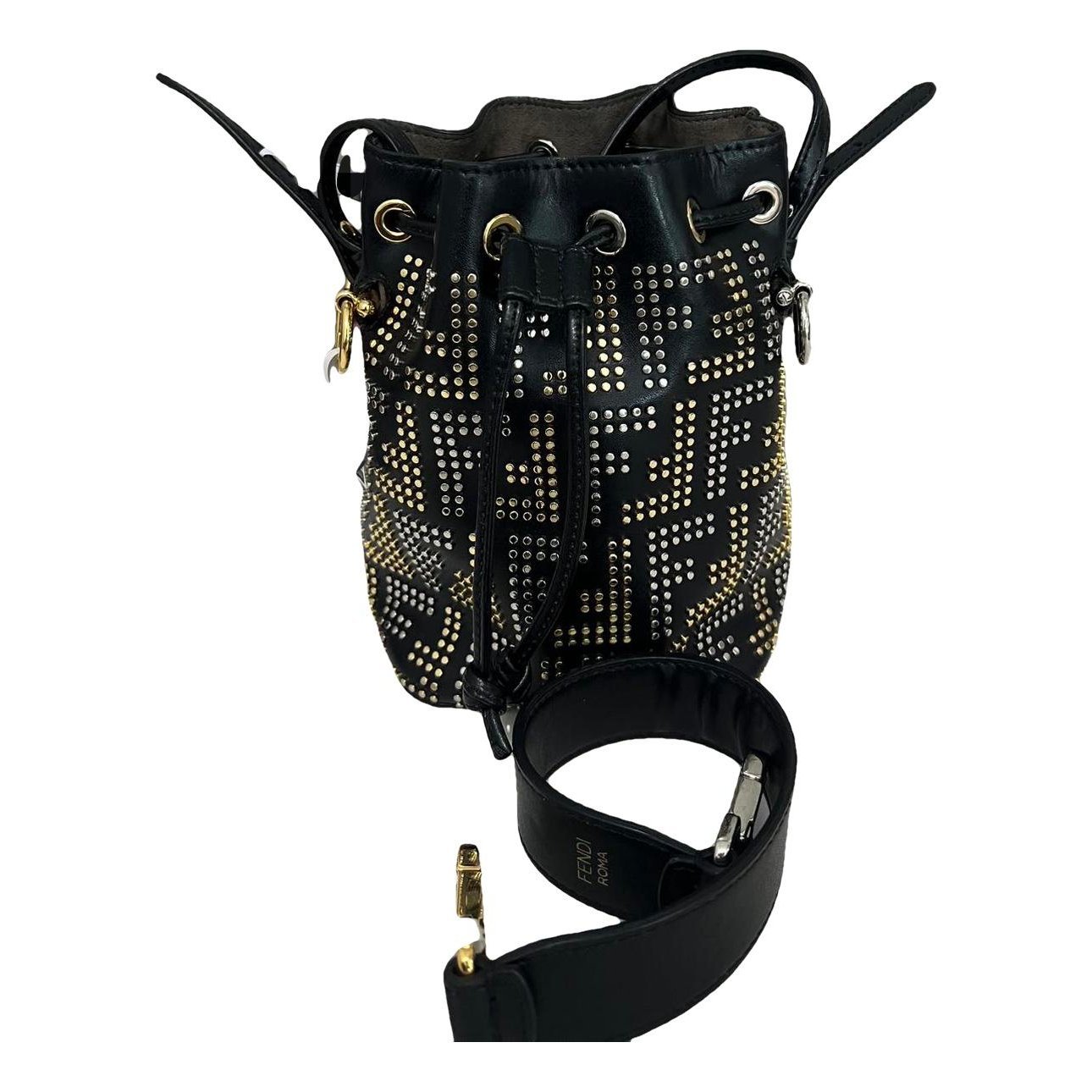 Mon Trésor leather crossbody bag